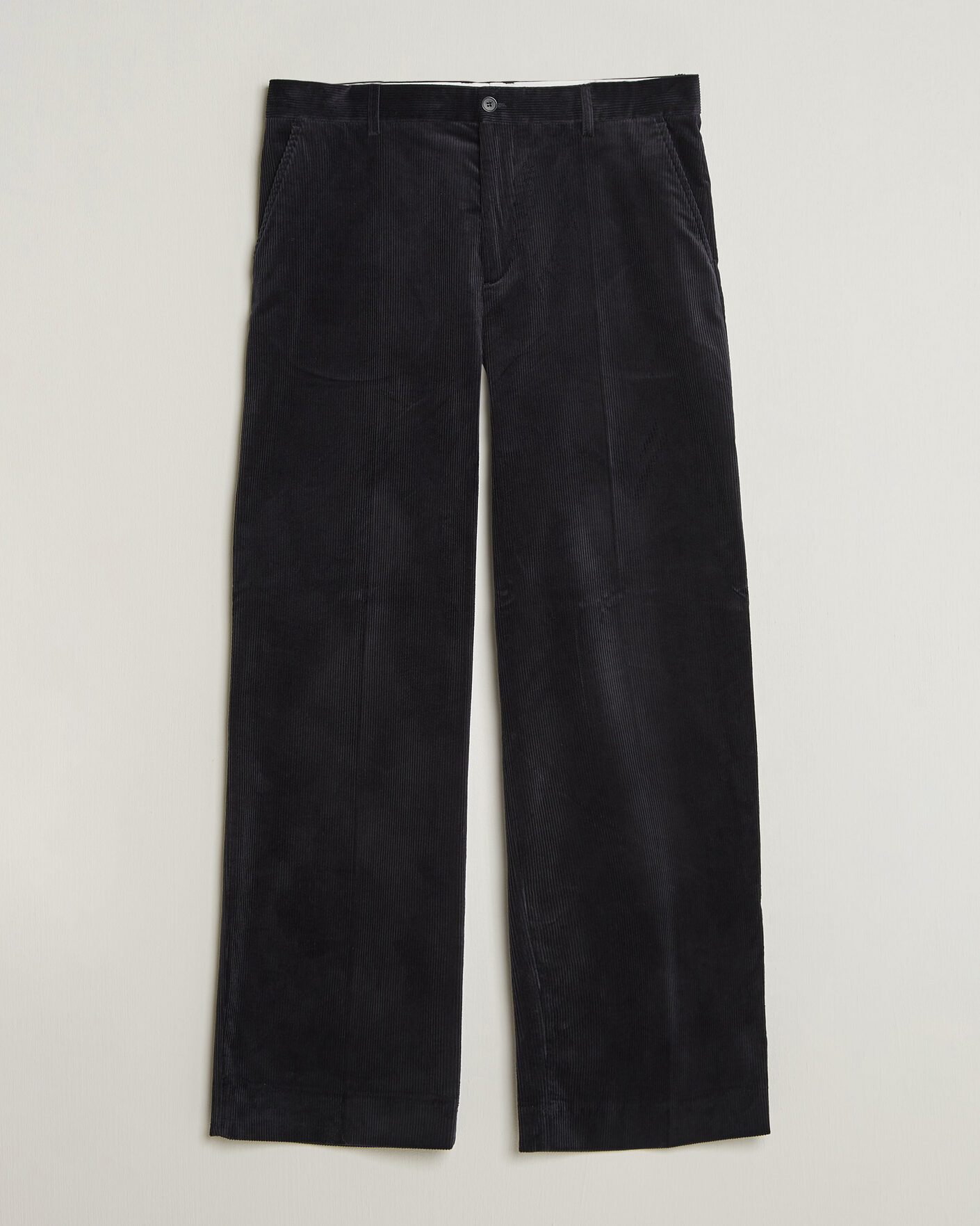 Herren | Hosen | Filippa K | Hector Corduroy Trousers Dark Navy