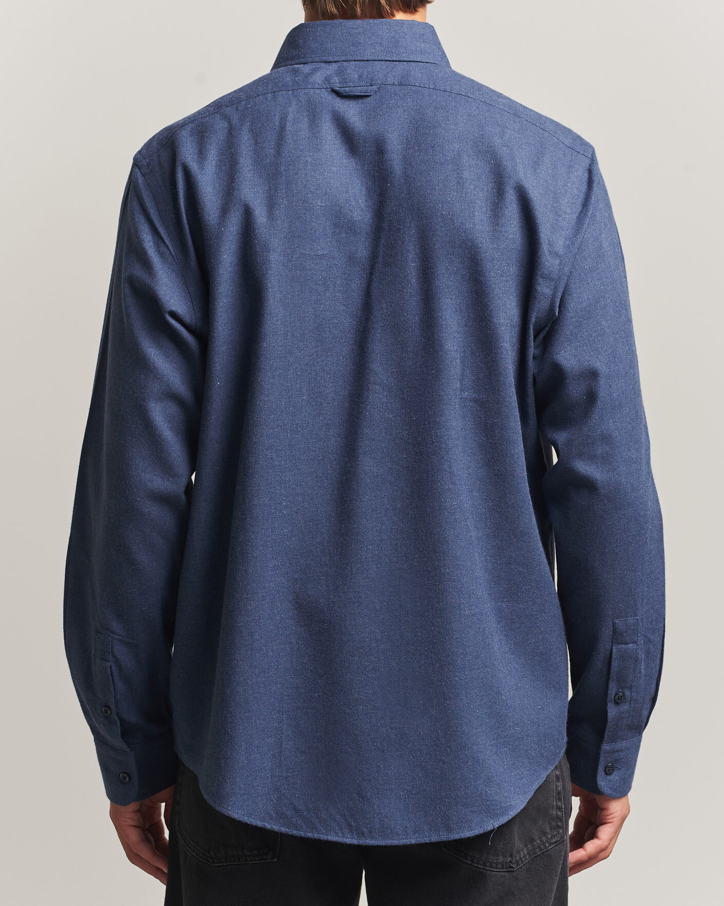 Herren | Hemden | Filippa K | Zack Flannel Shirt Navy