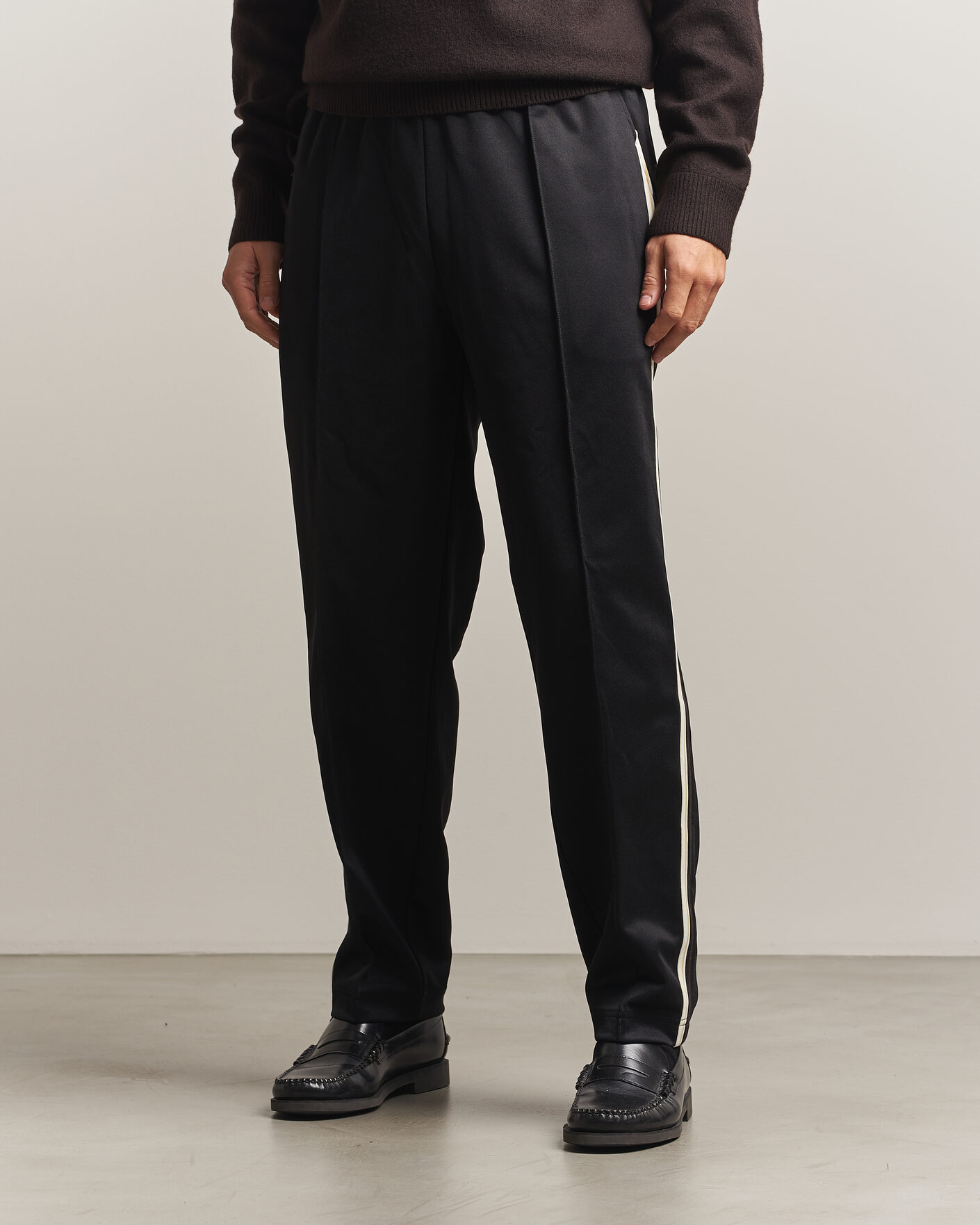 Herren | Hosen | Fred Perry | Tipped Taped Track Pants Black