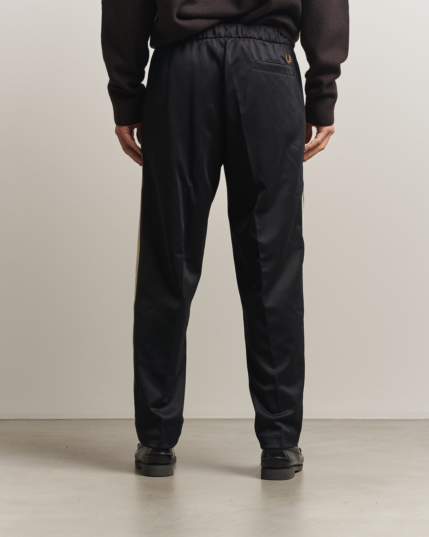 Herren | Hosen | Fred Perry | Tipped Taped Track Pants Black