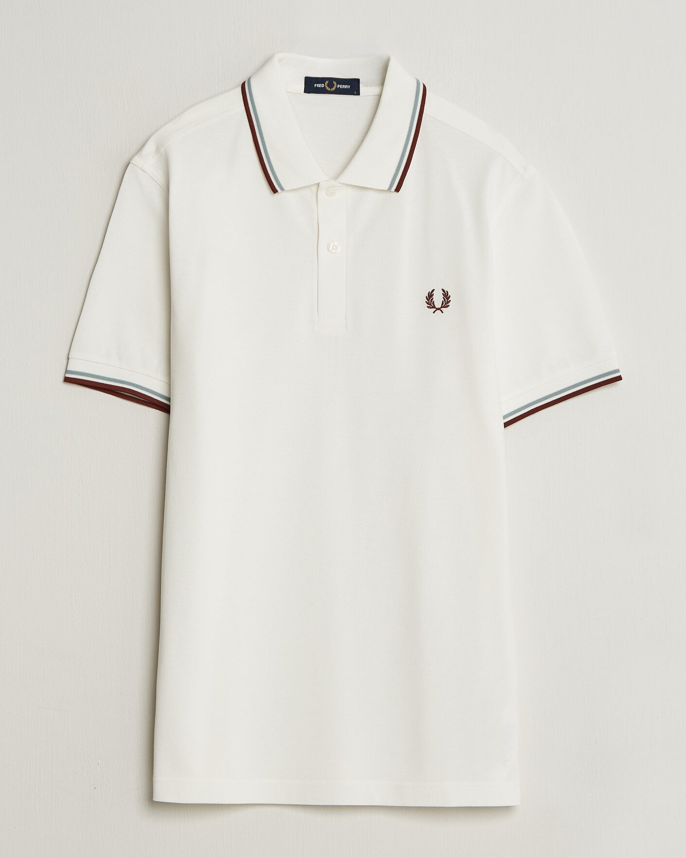 Herren | Poloshirts | Fred Perry | Twin Tipped Polo Shirt Ecru