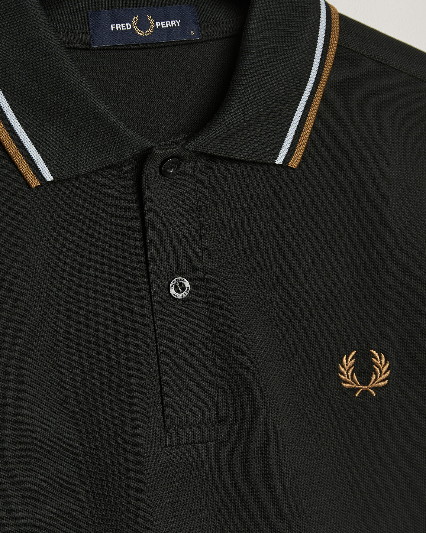Herren | Poloshirts | Fred Perry | Twin Tipped Polo Shirt Night Green
