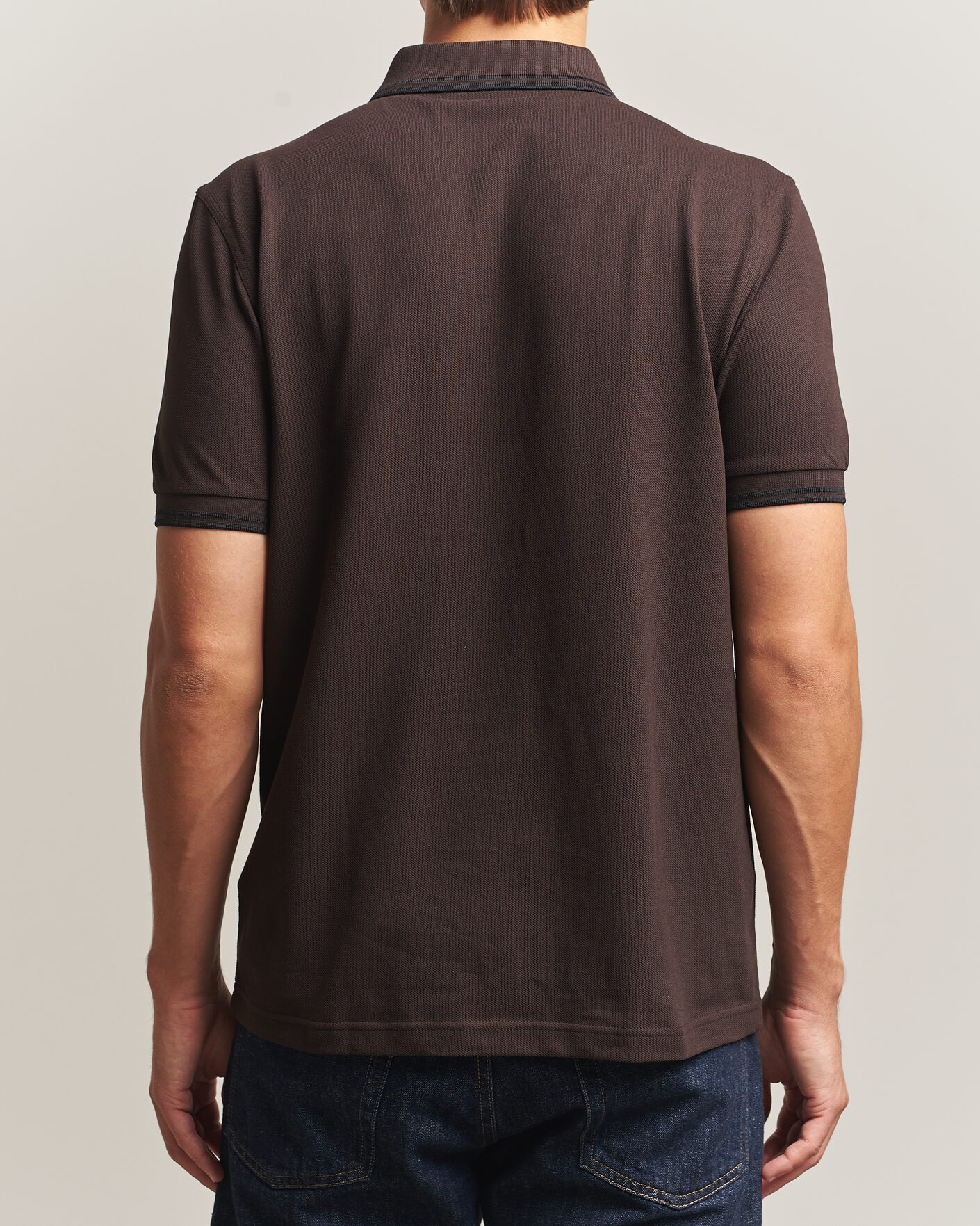 Herren | Poloshirts | Fred Perry | Twin Tipped Polo Shirt Rich Brown