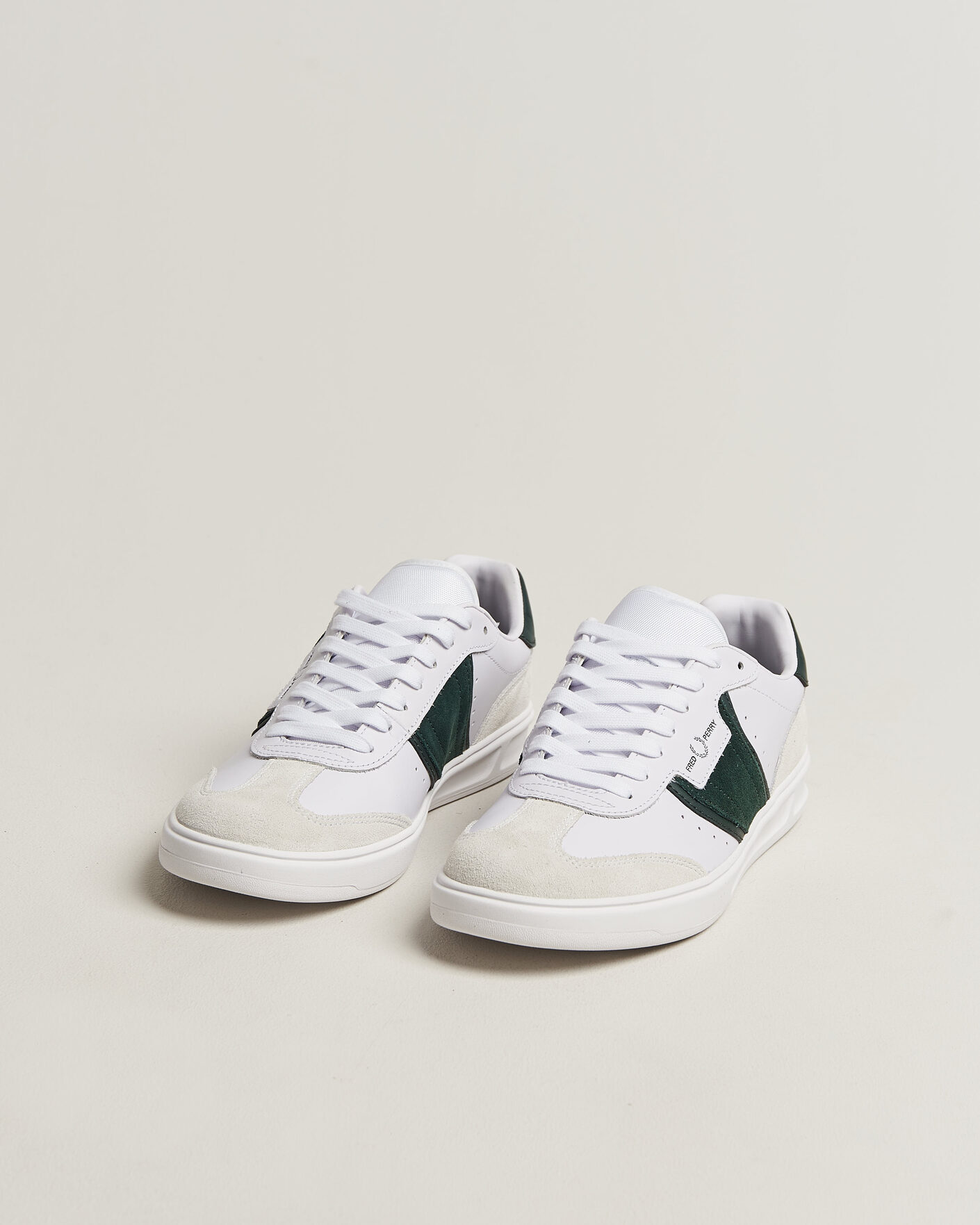 Herren | Sneaker | Fred Perry | B4 Leather/Suede Sneaker White
