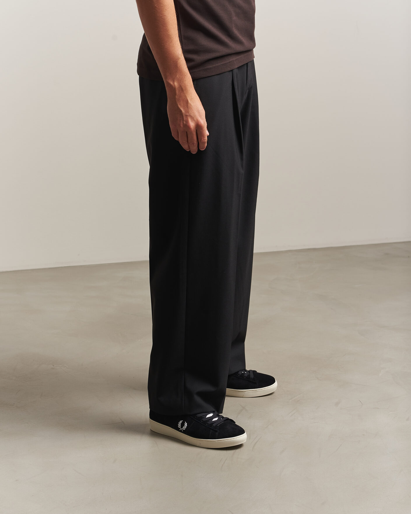 Herren | Sneaker | Fred Perry | Spencer Suede Sneaker Black