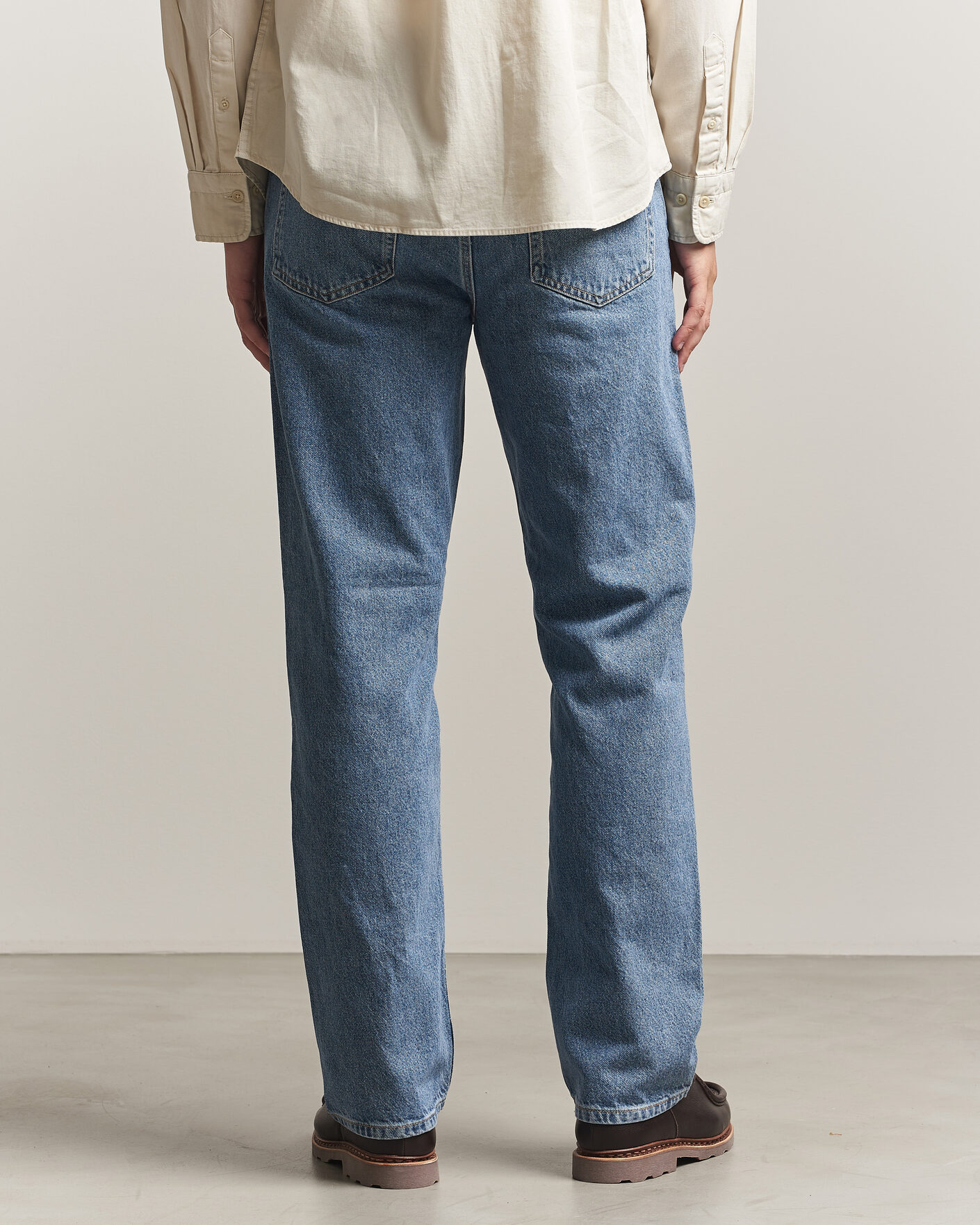 Herren | Jeans | Gant | Straight Fit Jeans Mid Blue Broken In