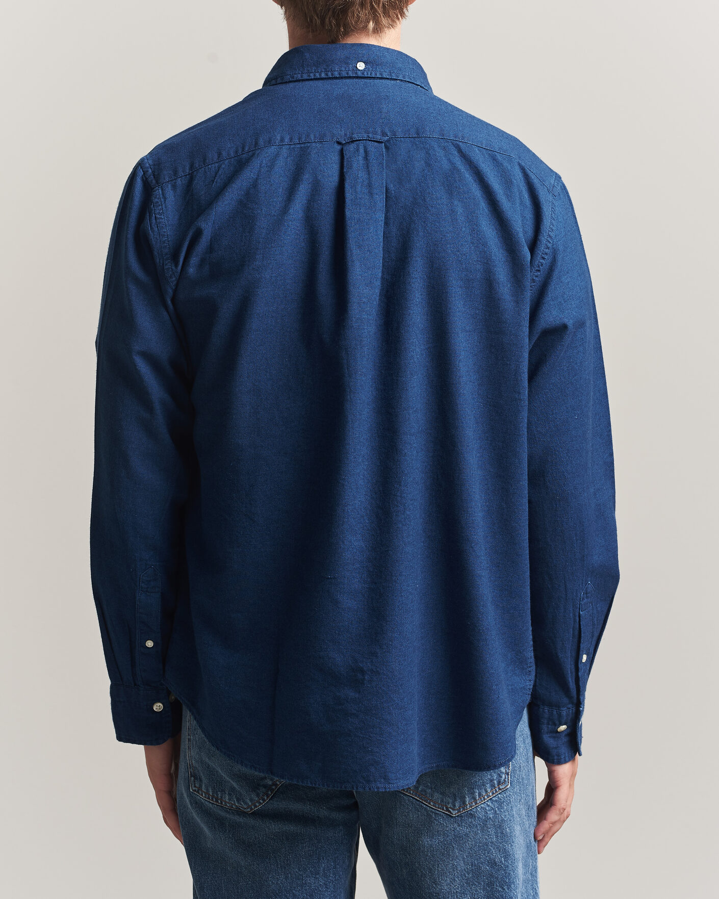 Herren | Hemden | Gant | Regular Fit Indigo Oxford Shirt Dark Blue
