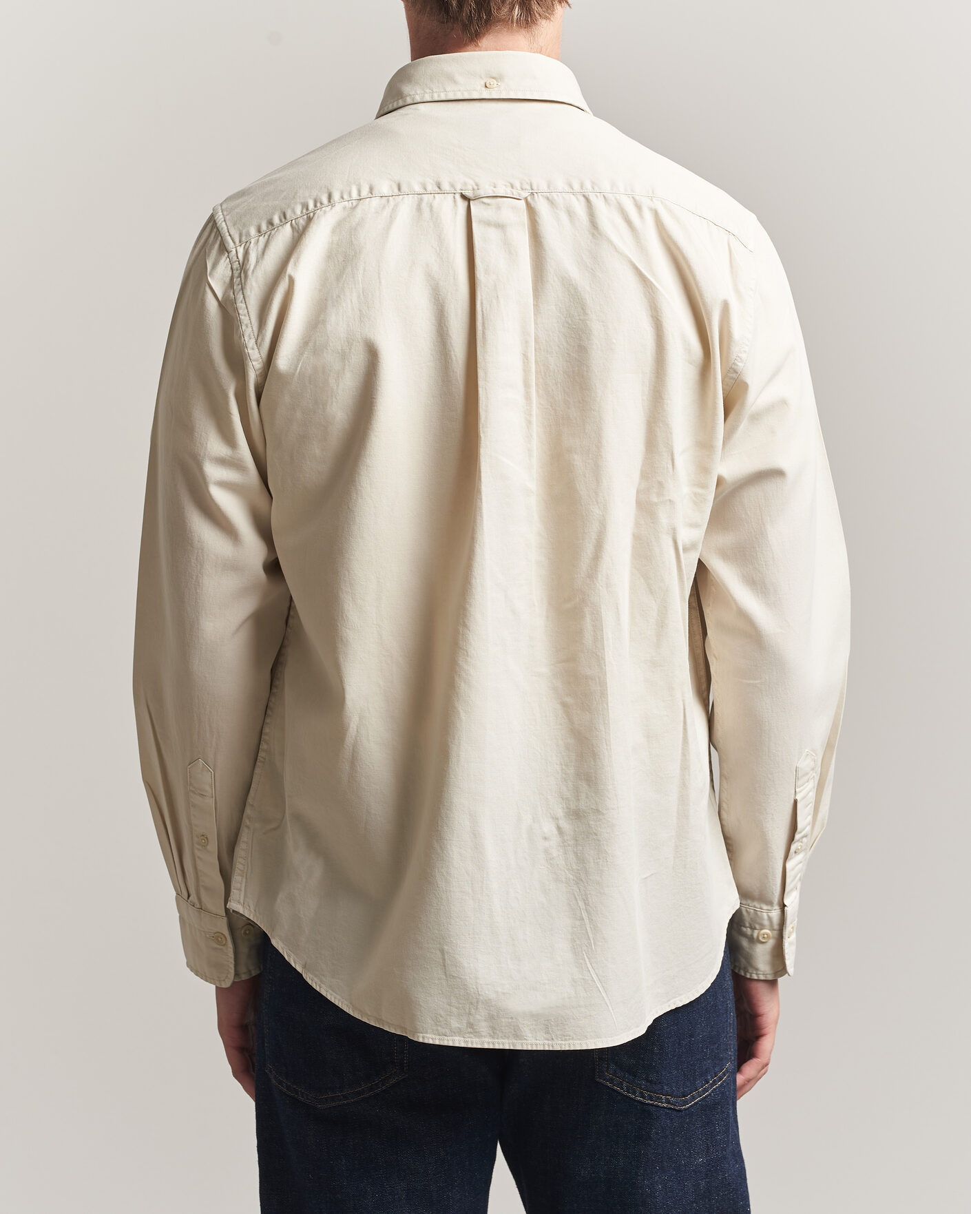 Herren | Hemden | Gant | Regular Fit Garment Dyed Twill Shirt Sand