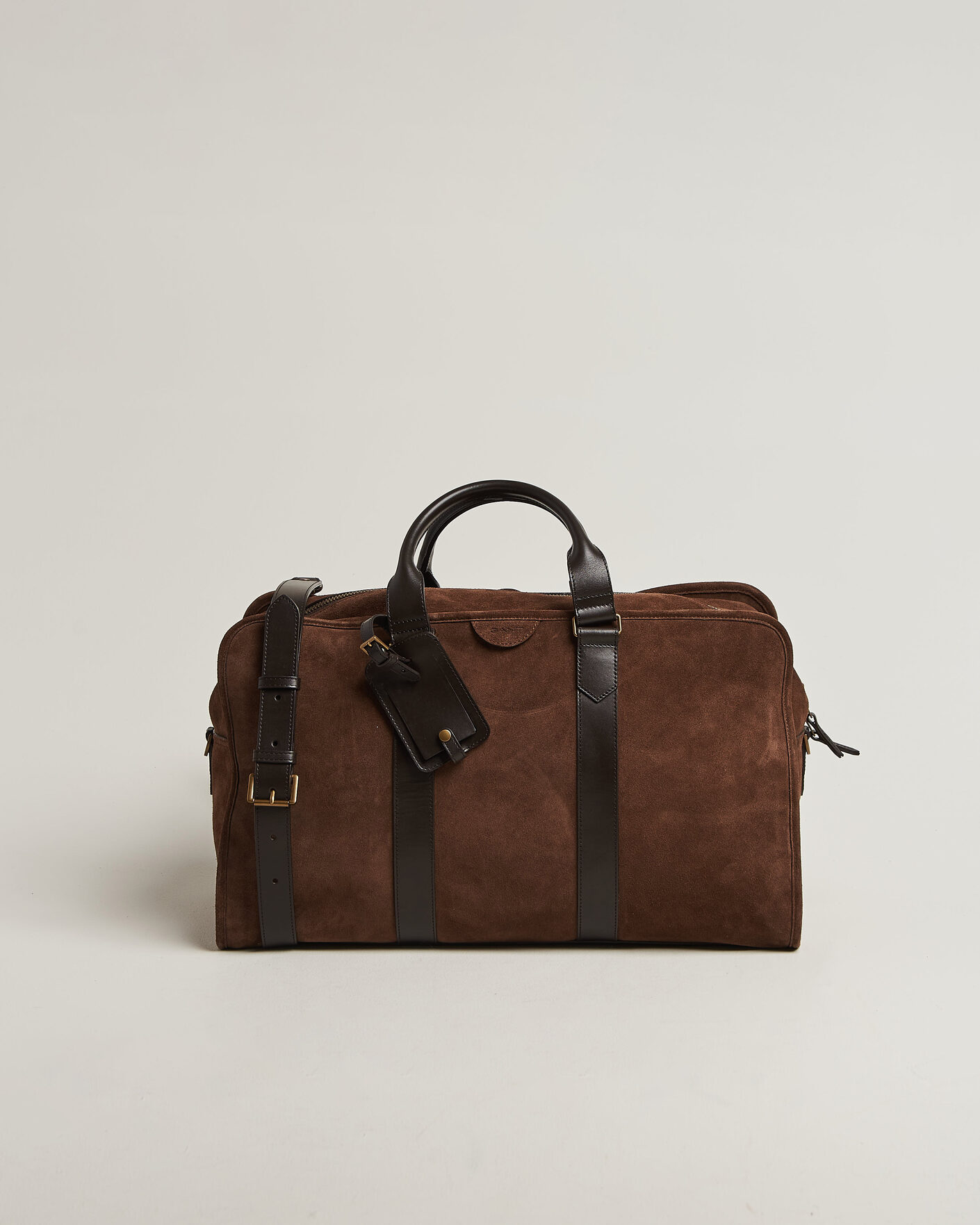 Herren | Taschen | Gant | Suede Duffle Bag Soil Brown