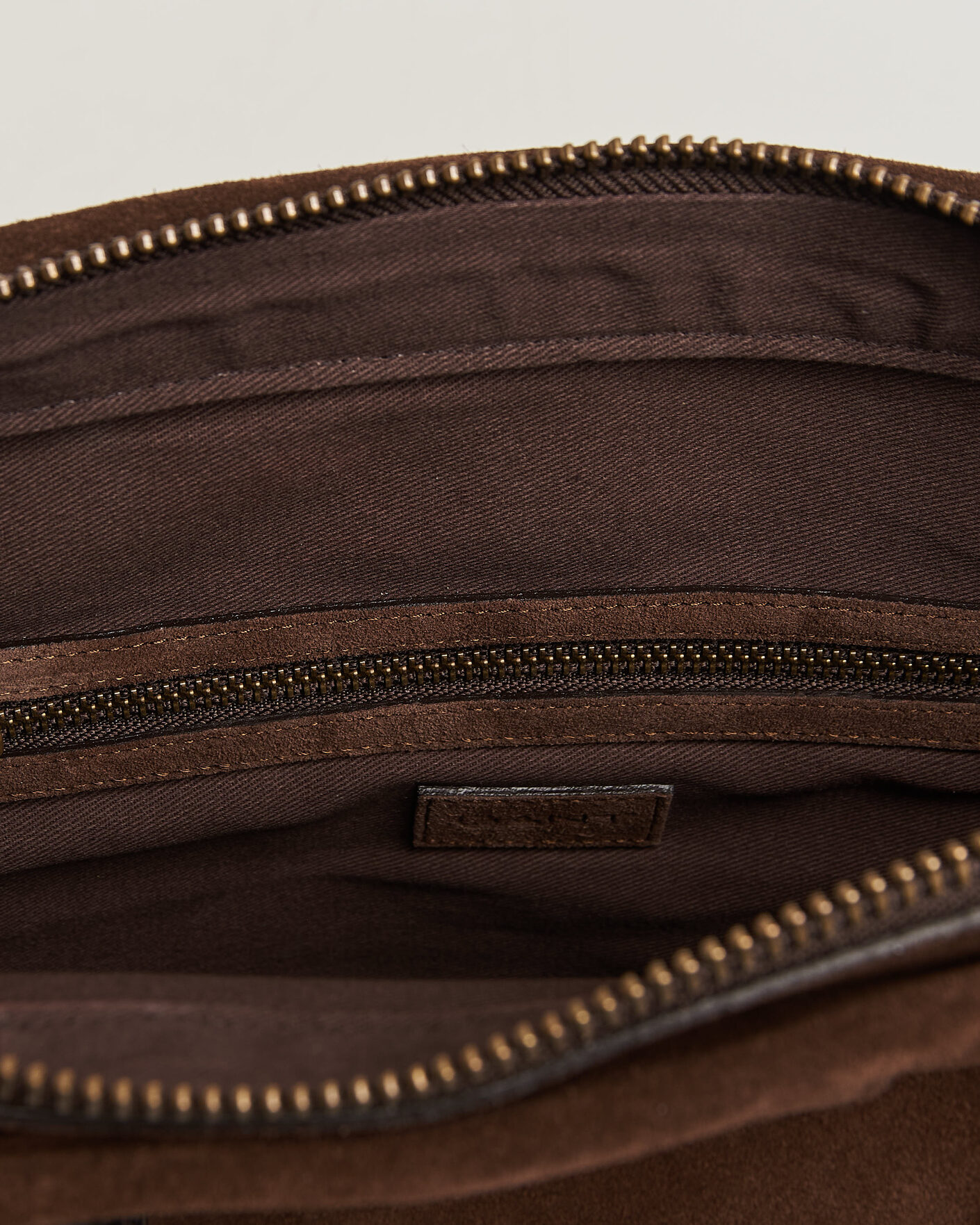 Herren | Taschen | Gant | Suede Commuter Bag Soil Brown