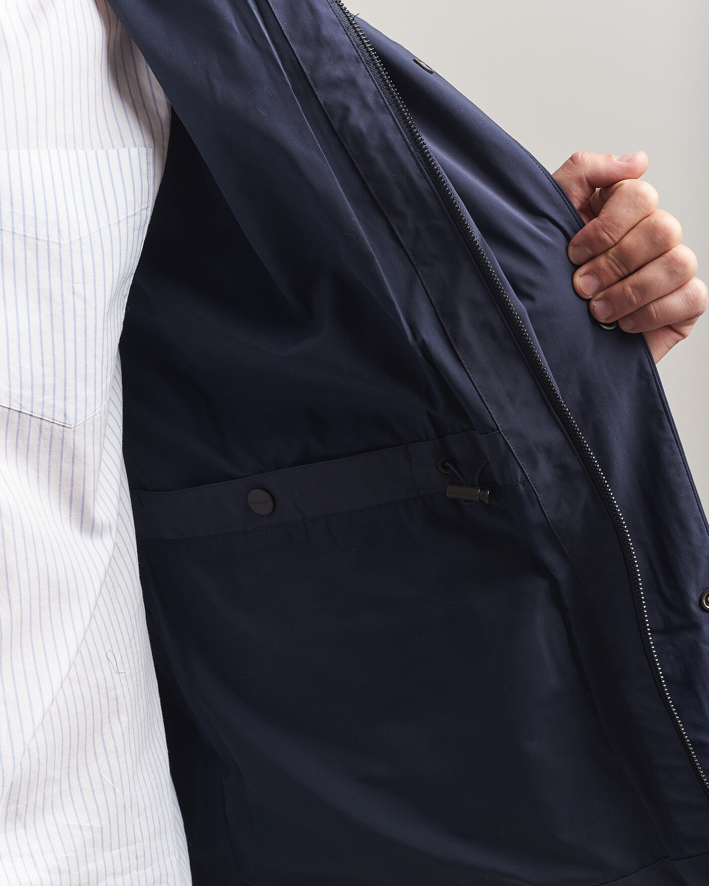 Herren | Jacken | Gant | Lightweight 4-Pocket Field Jacket Evening Blue