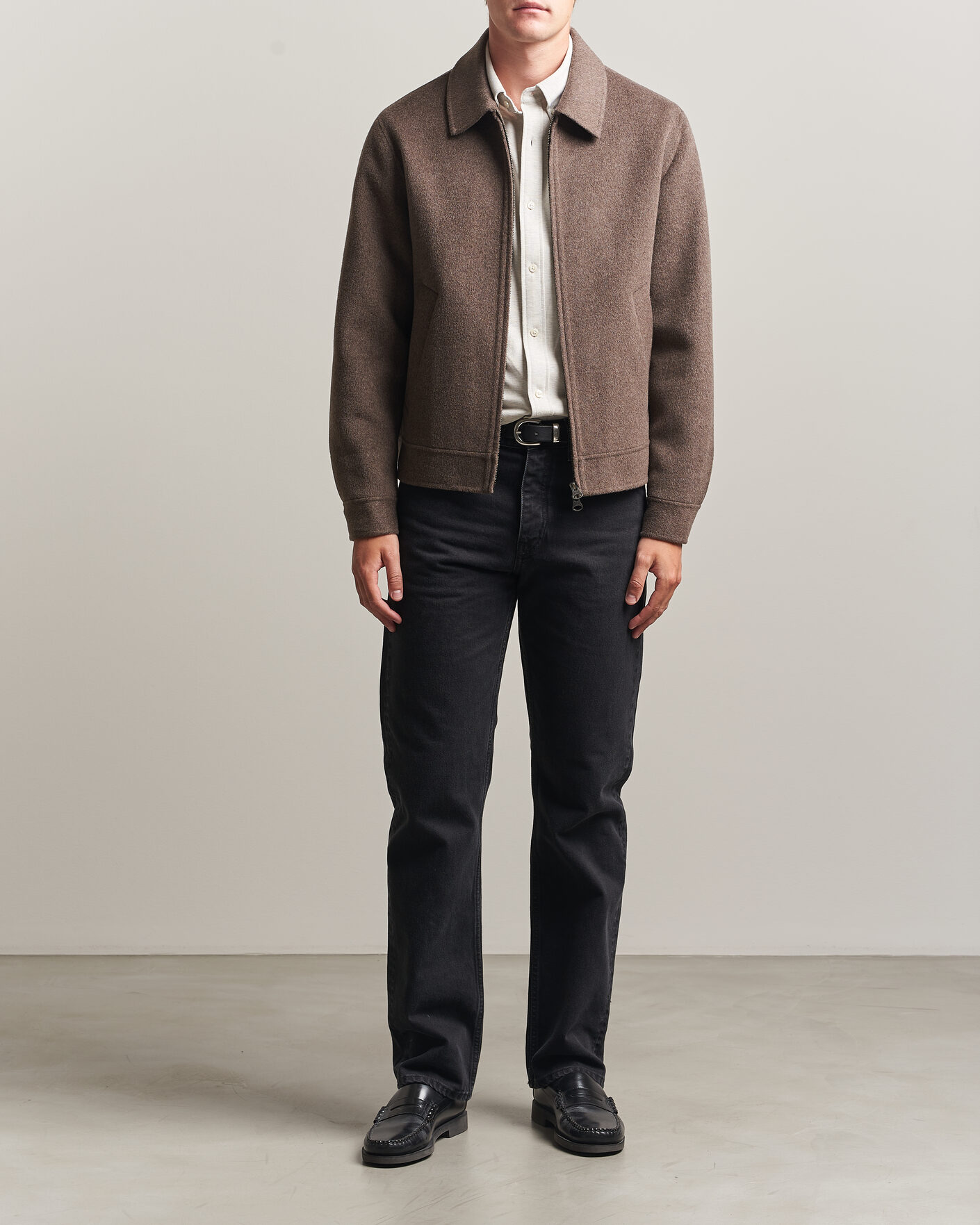 Herren | Jacken | Gant | Handstitched Wool/Cashmere Jacket Shadow Brown
