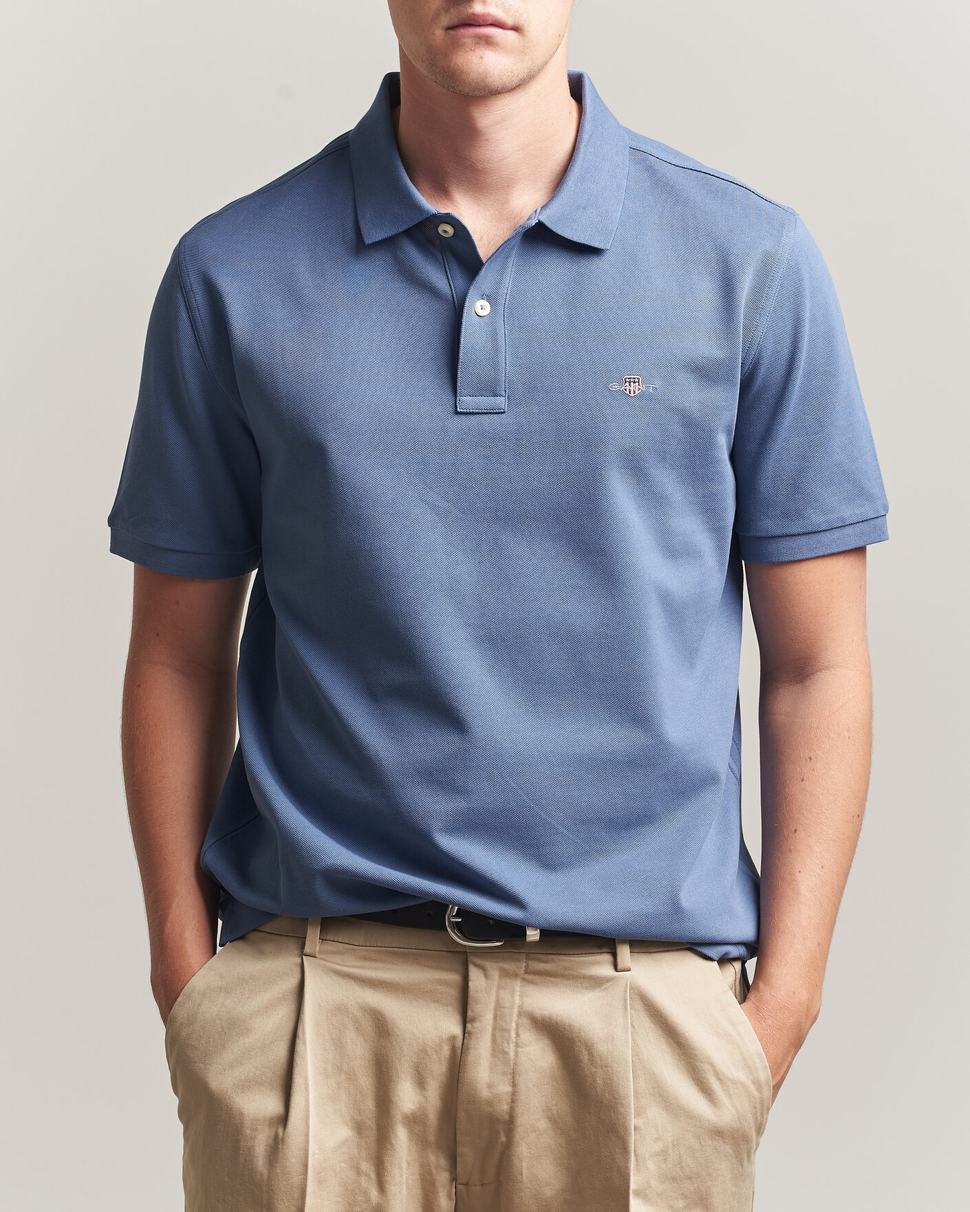 Herren | Poloshirts | Gant | The Original Polo Blue Horizon