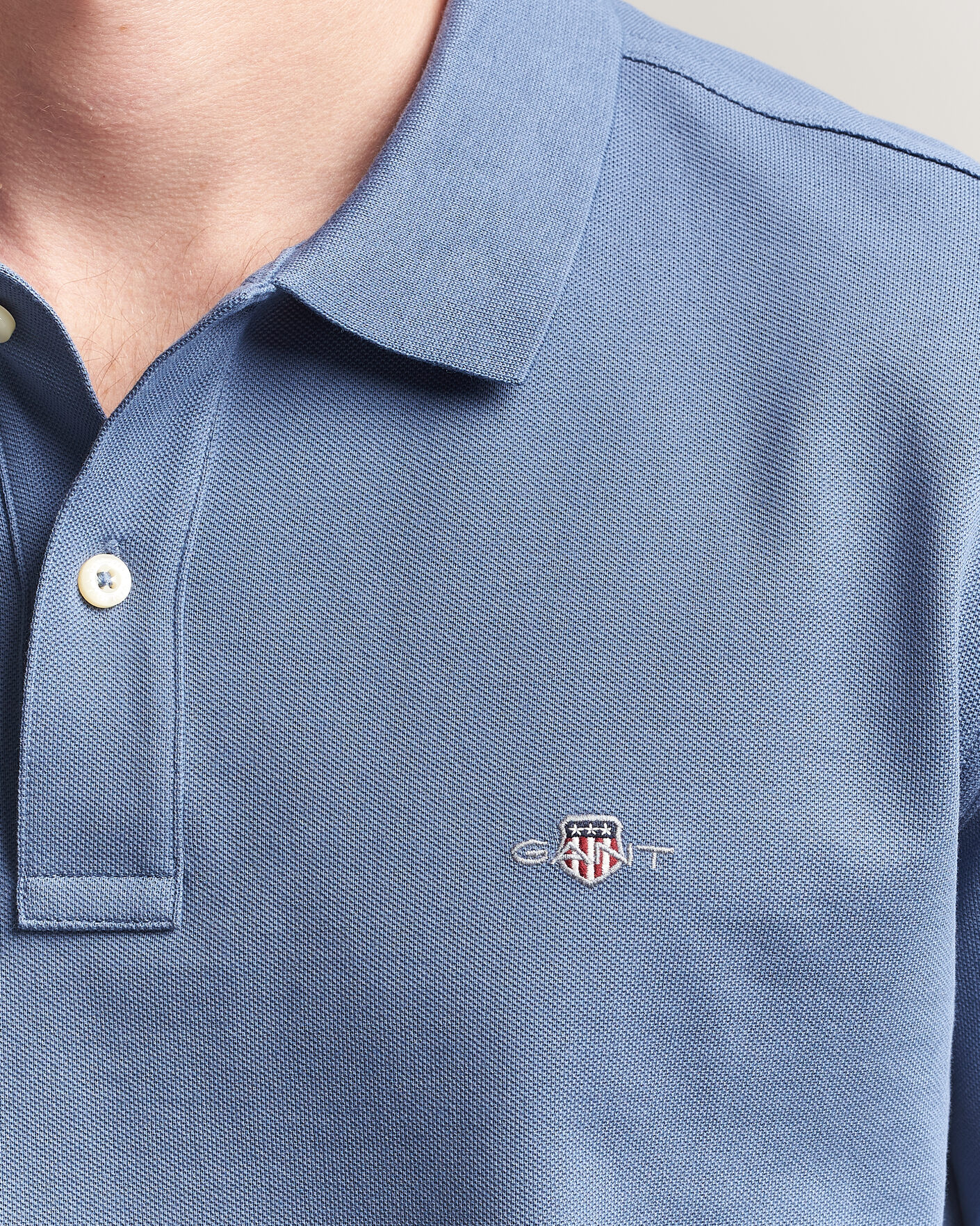 Herren | Poloshirts | Gant | The Original Polo Blue Horizon