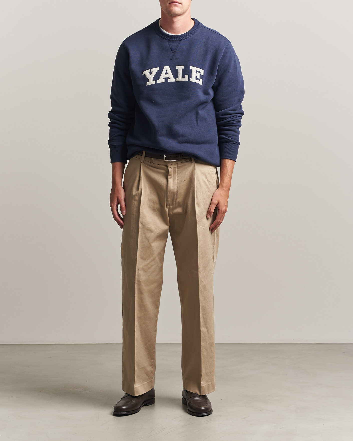 Herren | Pullover | Gant | YALE Crew Neck Sweatshirt Marine