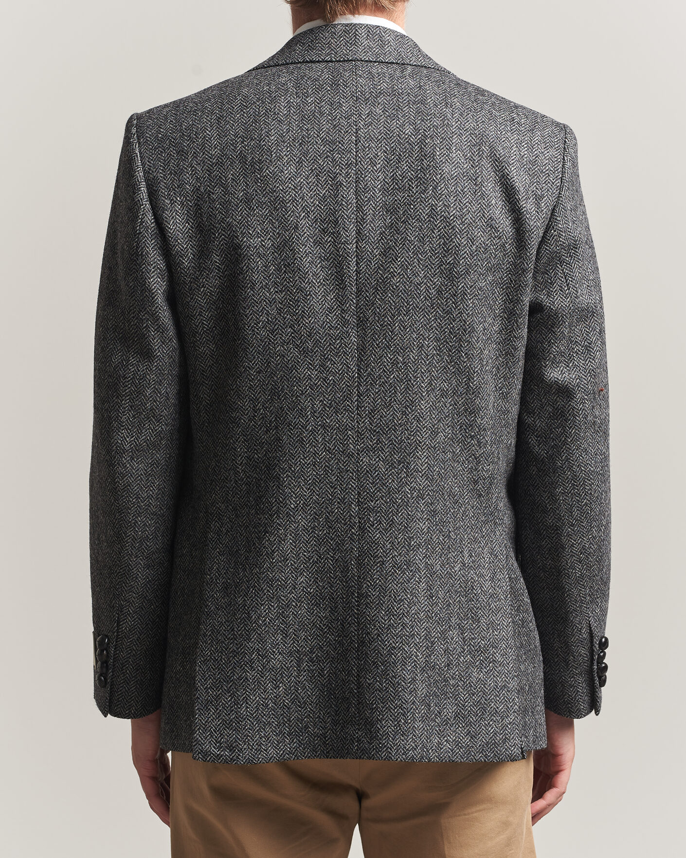 Herren | Sakkos | Gant | YALE Tweed Blazer Black Grey