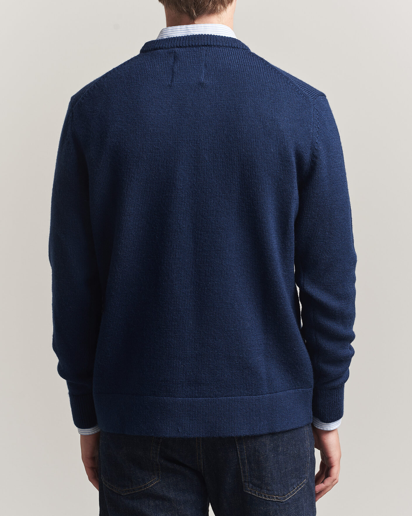 Herren | Pullover | Gant | YALE Merino Crew Neck Marine