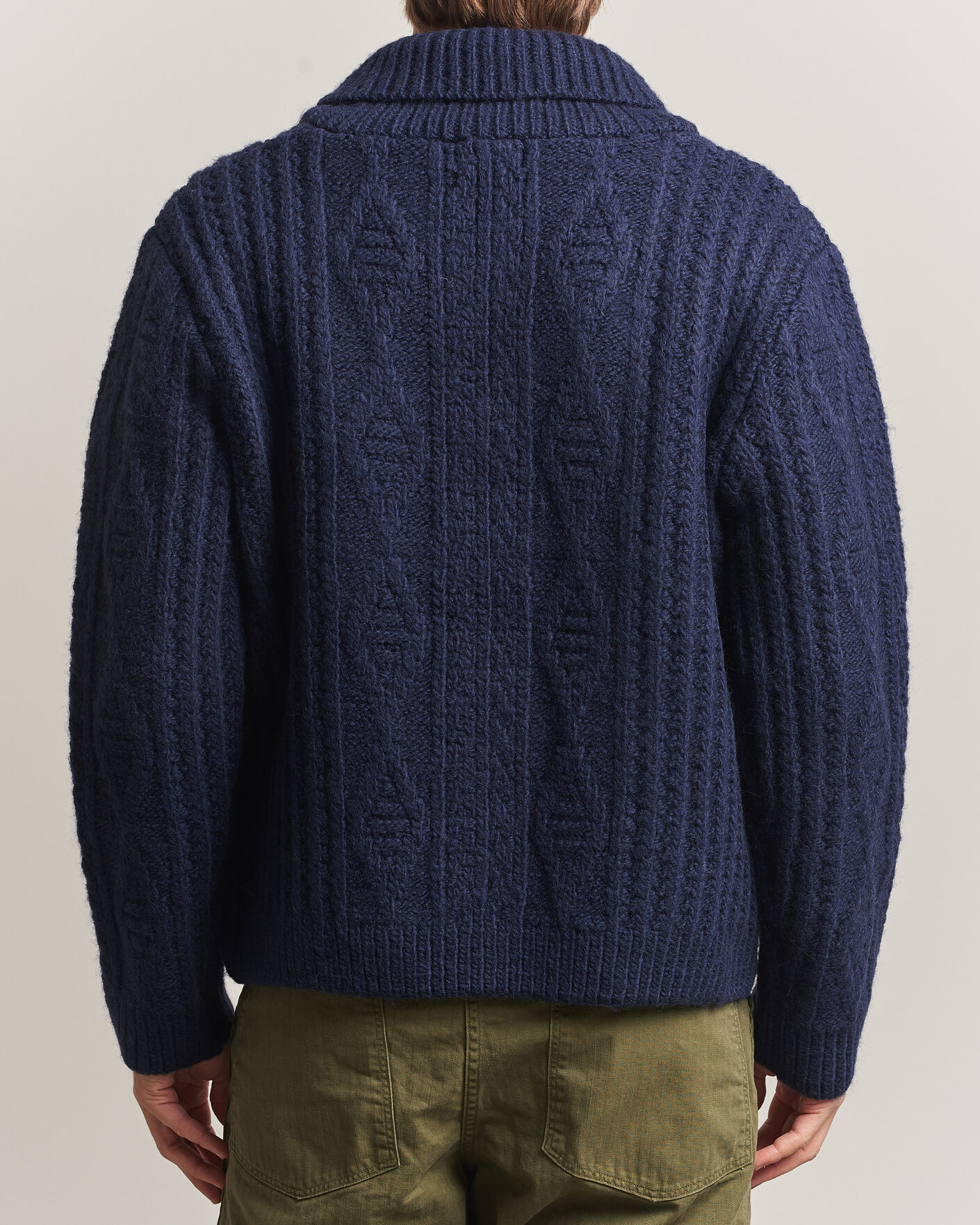 Herren | Pullover | Pendleton | Hoop Zip Cardigan Navy