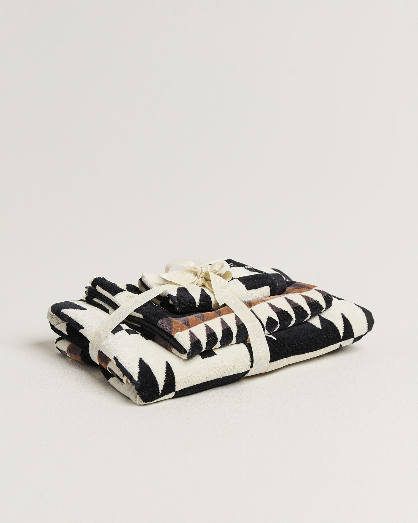 Herren | Textilien | Pendleton | 3-Piece Towel Set Spider Rock Black