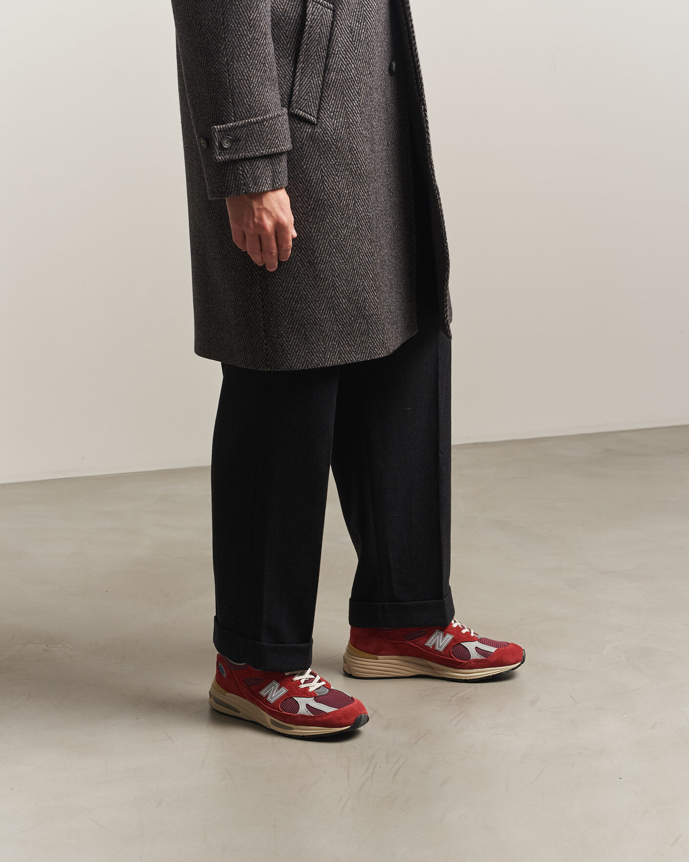 Herren | Sneaker | New Balance Made In US & UK | New Balance Made in Made in UK 991v2 Vintage Sports Karanda Red