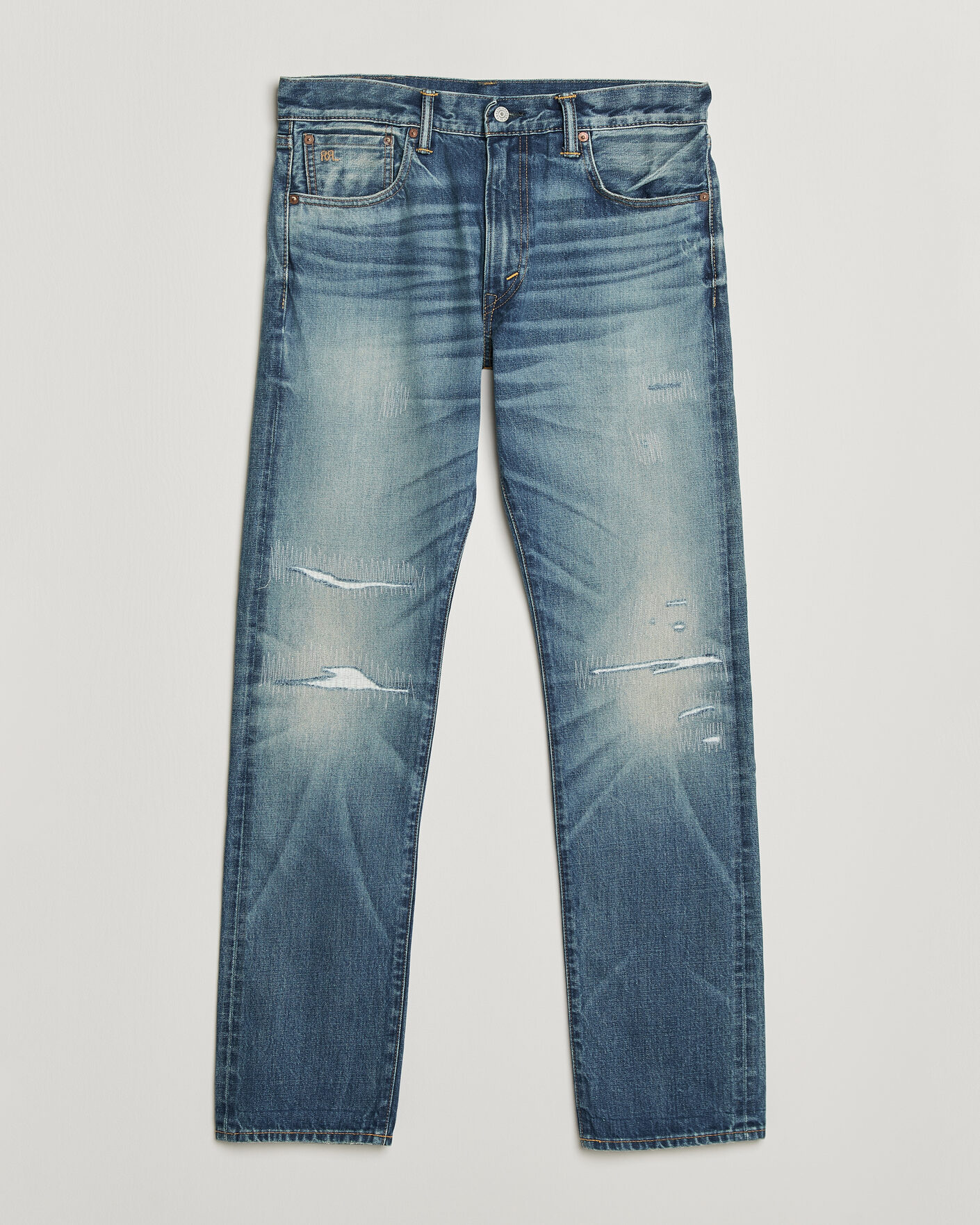 Herren | Jeans | RRL | Slim Fit Selvedge Jeans Clearford Wash