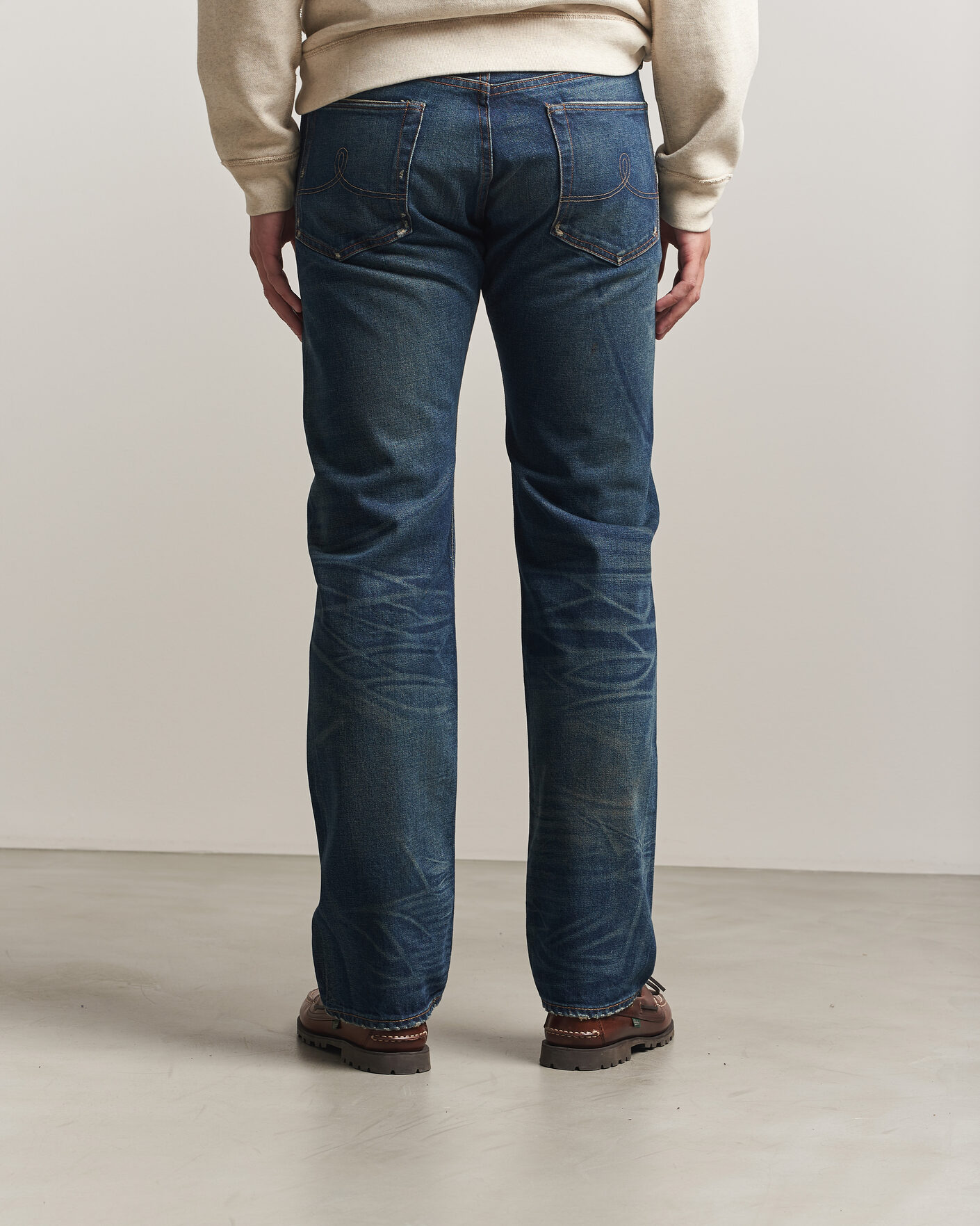 Herren | Jeans | RRL | Straight Leg Selvedge Jeans Hawley Wash