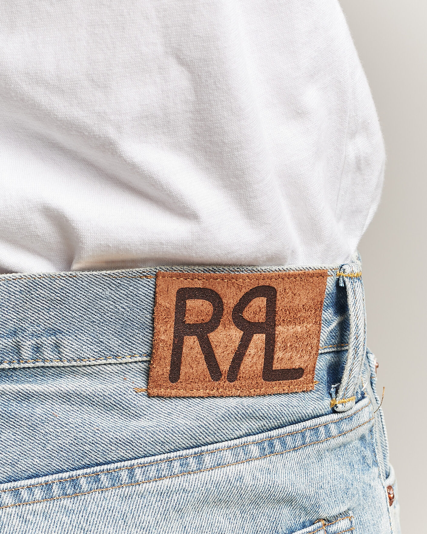 Herren | Jeans | RRL | Vintage Fit Distressed Jeans Bridgeview Wash