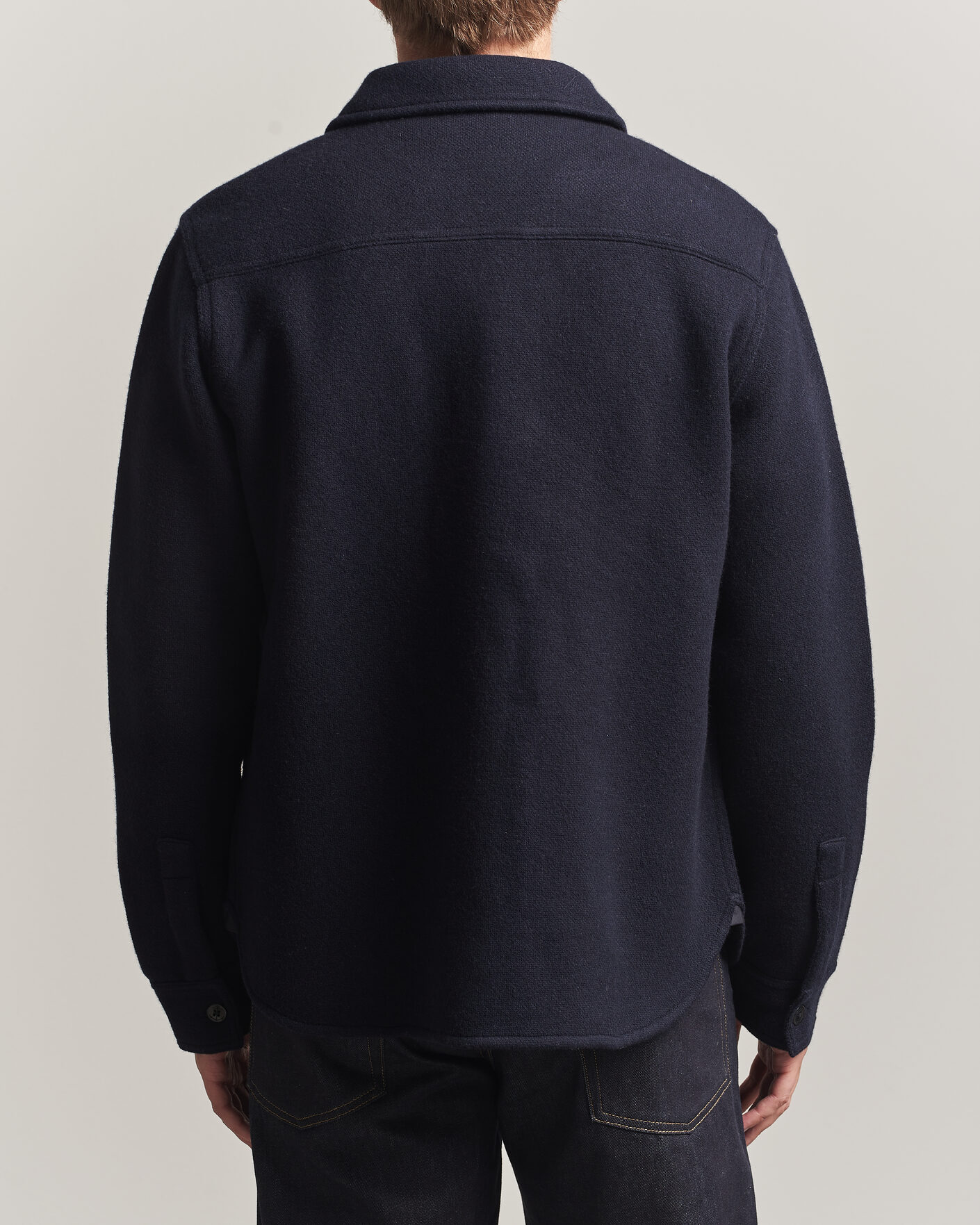 Herren | Hemden | RRL | CPO Cardigan Shirt Navy