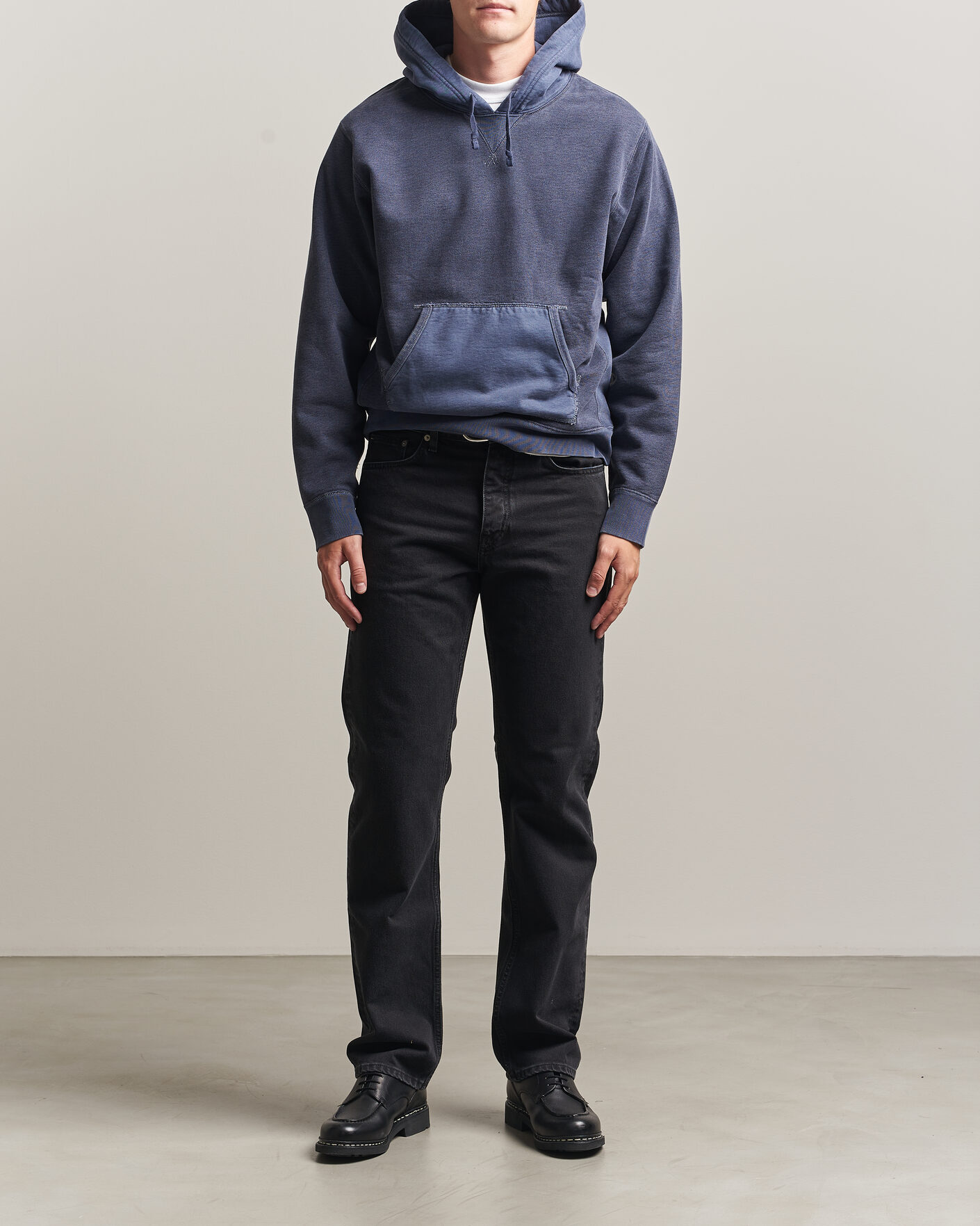 Herren | Pullover | RRL | Hooded Sweatshirt Navy