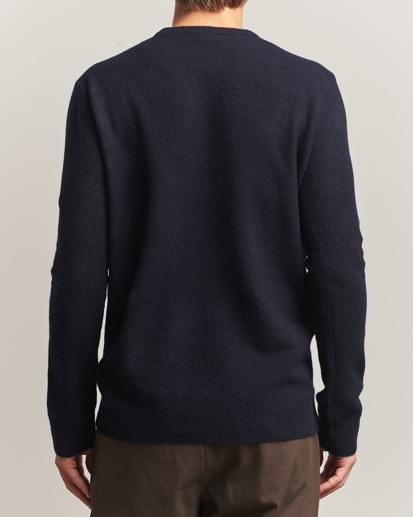 Herren | Pullover | Altea | Cloud Cashmere Blend Sweater Navy