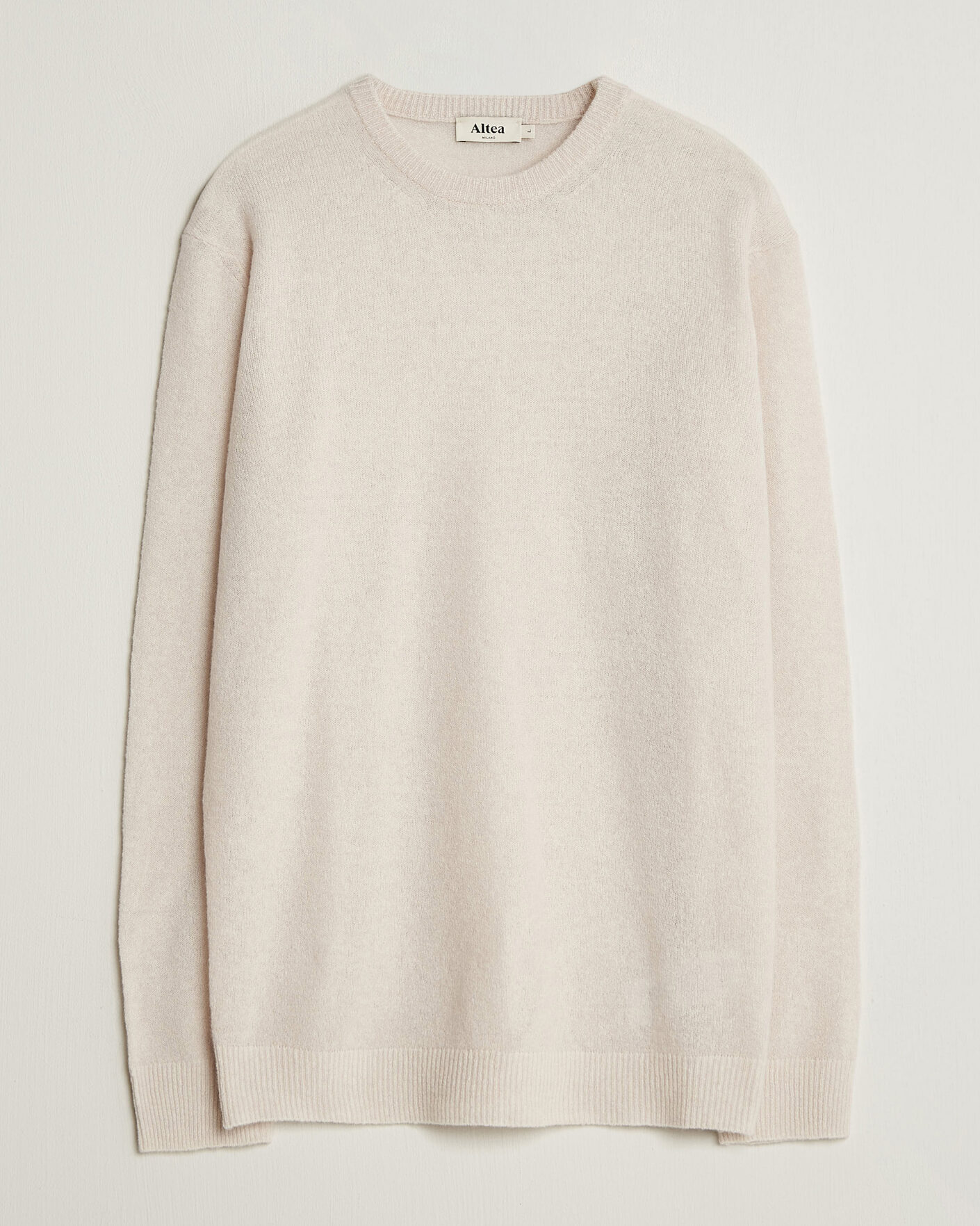 Herren | Pullover | Altea | Cloud Cashmere Blend Sweater Latte