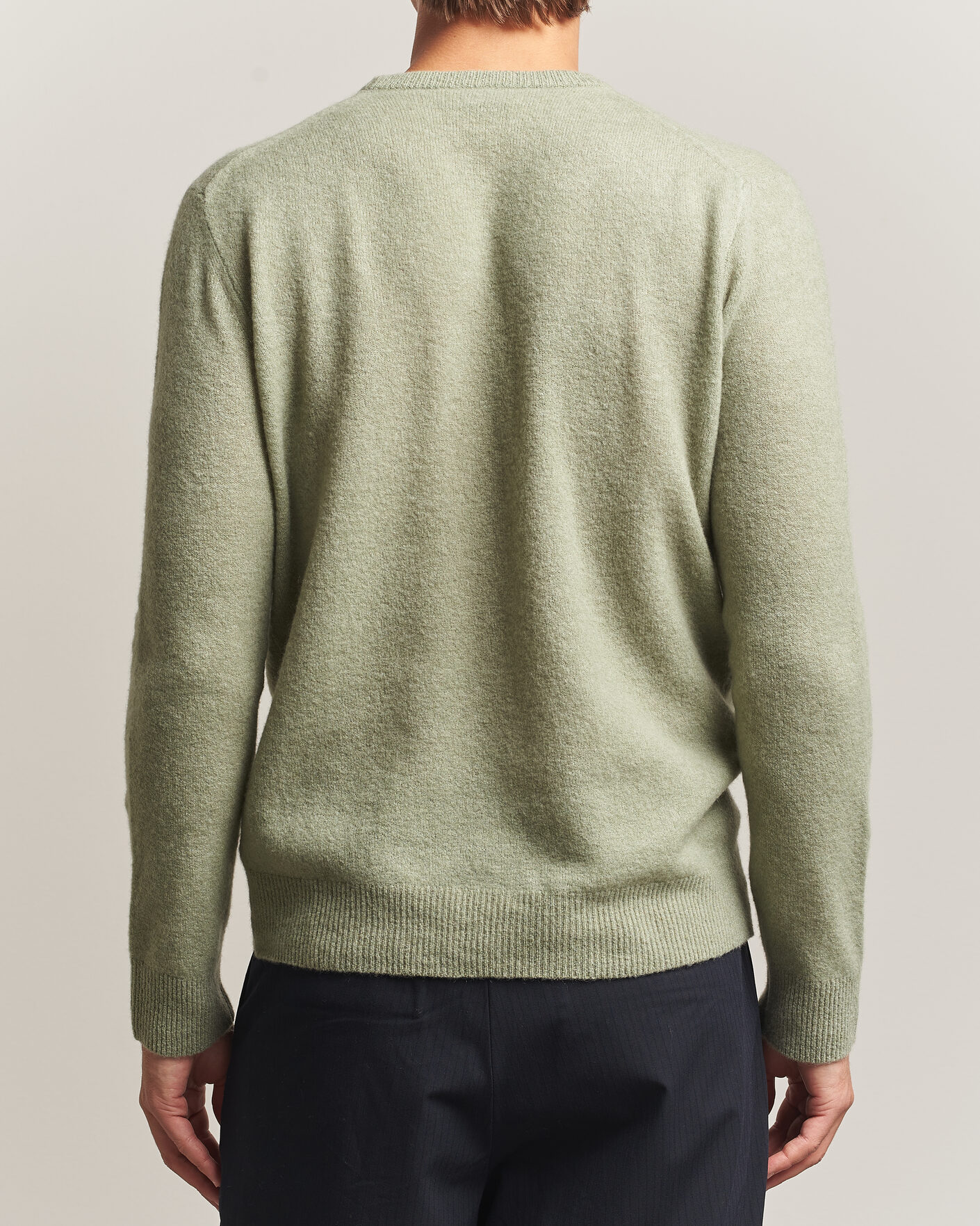 Herren | Pullover | Altea | Cloud Cashmere Blend Sweater Mint Green
