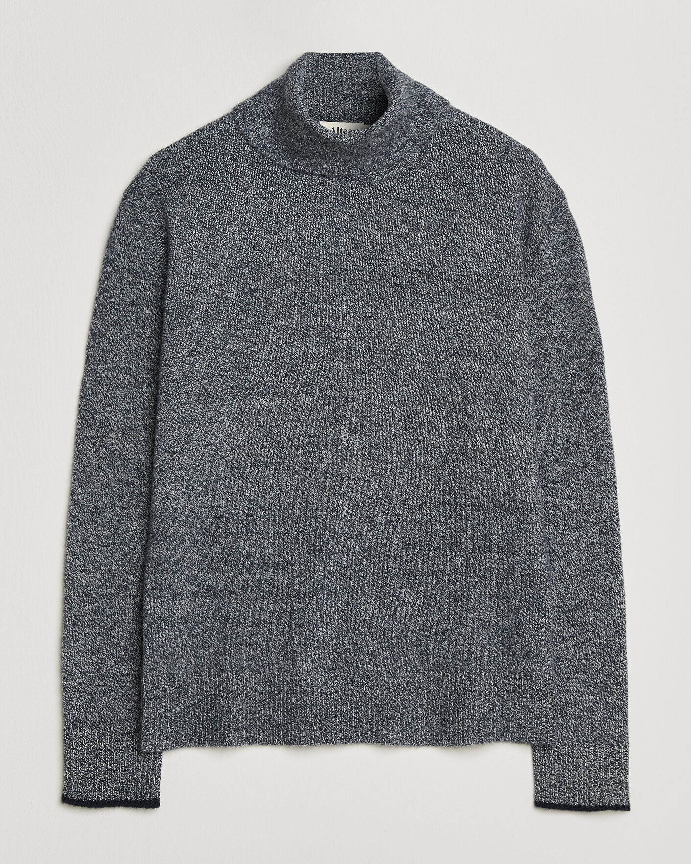 Herren | Pullover | Altea | Cloud Cashmere Blend Rollneck Navy Melange