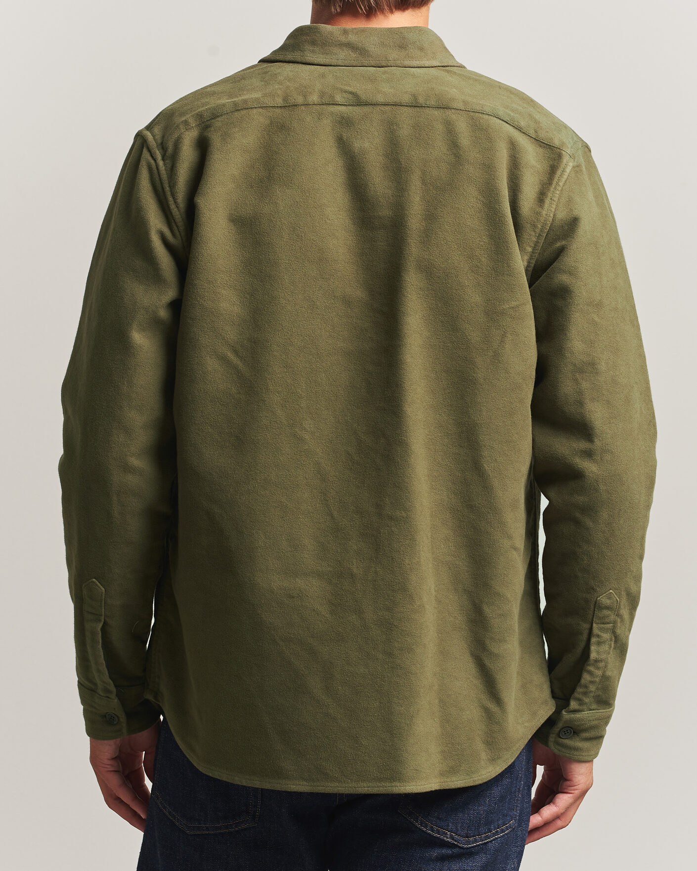 Herren | Hemden | Aspesi | Moleskine Utility Shirt Military