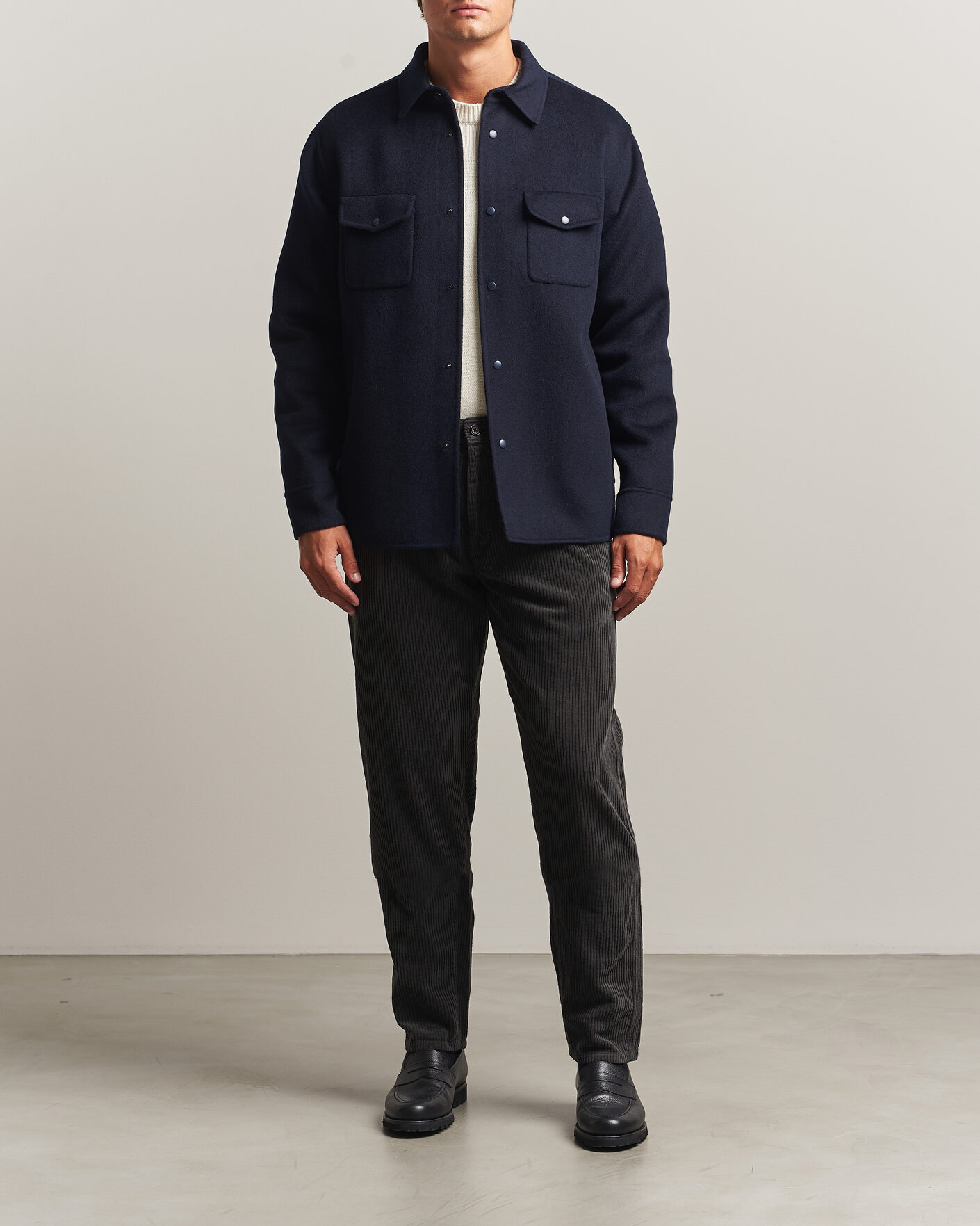 Herren | Hosen | Aspesi | Corduroy Pants Dark Brown