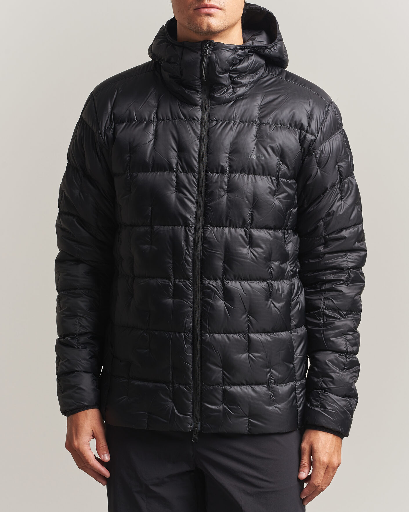 Herren | Jacken | Haglöfs | Hede Down Hood Jacket True Black