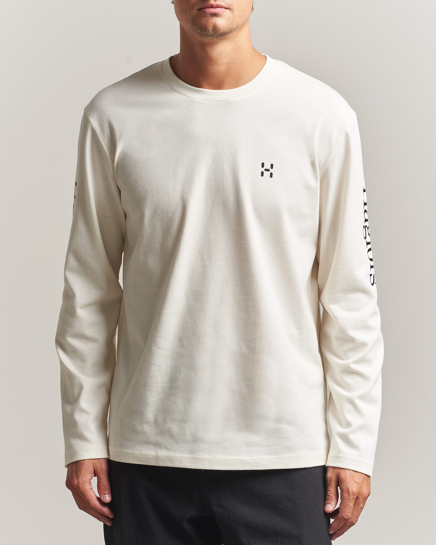 Herren | T-Shirts | Haglöfs | Long Sleeve T-Shirt Soft White