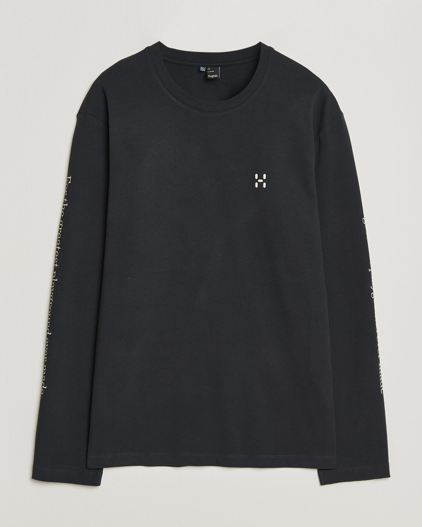 Herren | T-Shirts | Haglöfs | Long Sleeve T-Shirt True Black
