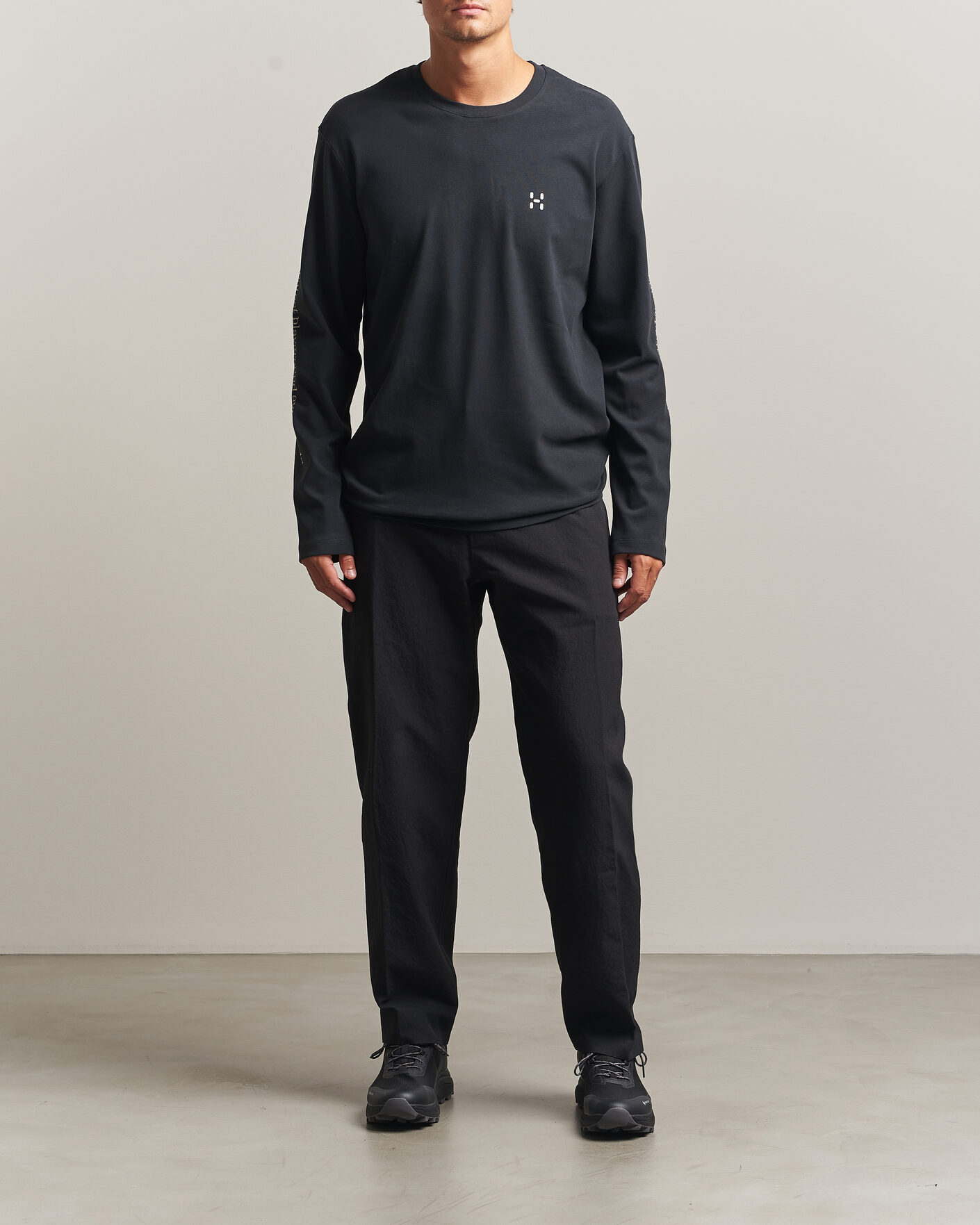 Herren | T-Shirts | Haglöfs | Long Sleeve T-Shirt True Black
