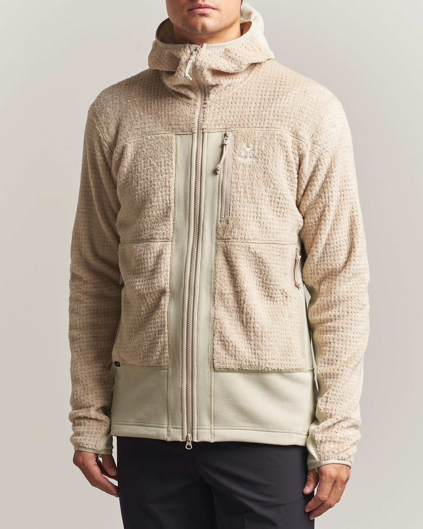 Herren | Pullover | Haglöfs | Vassi Technical Mid Layer Chalk Beige