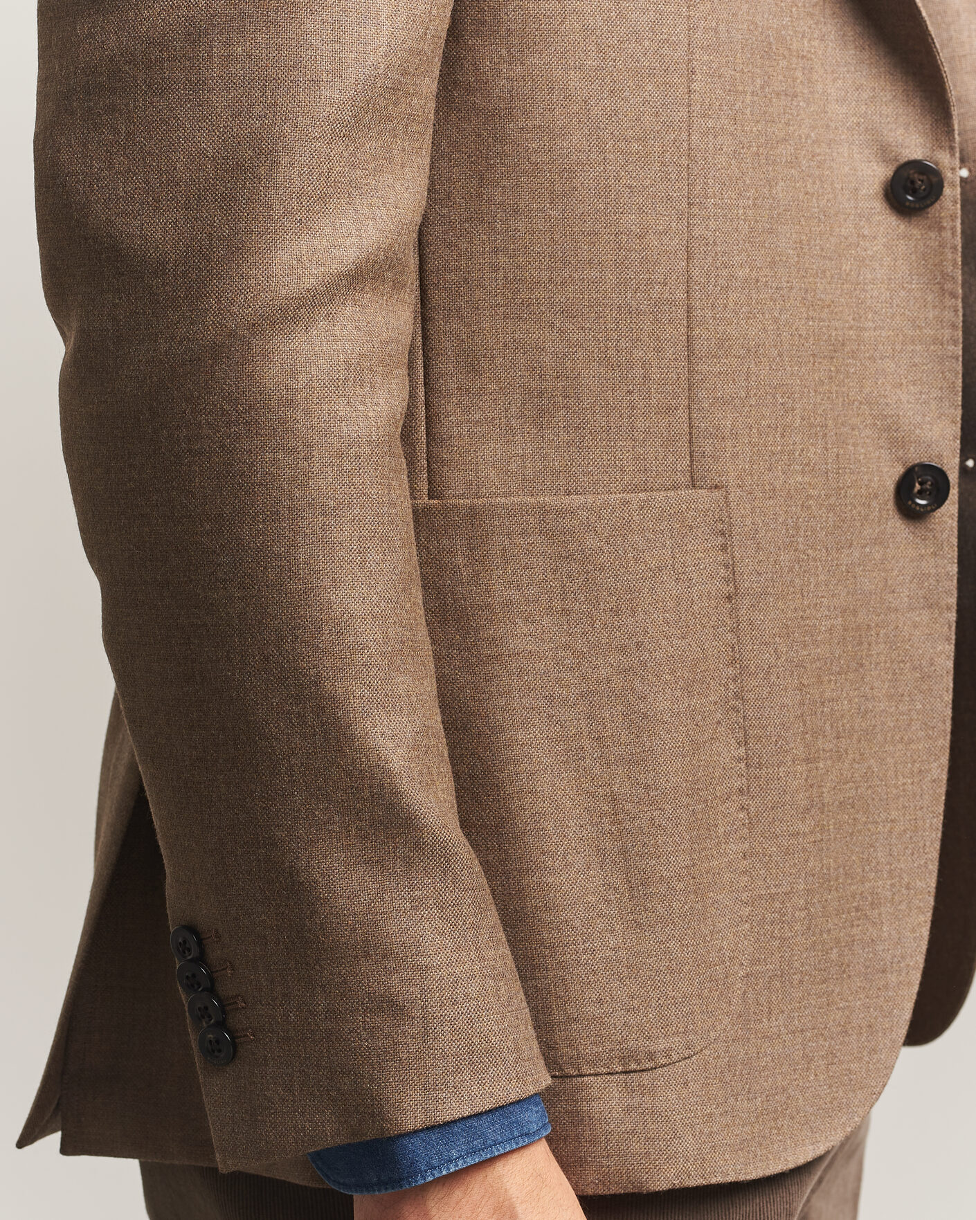 Herren | Sakkos | Boglioli | K Jacket Wool Hopsack Blazer Beige