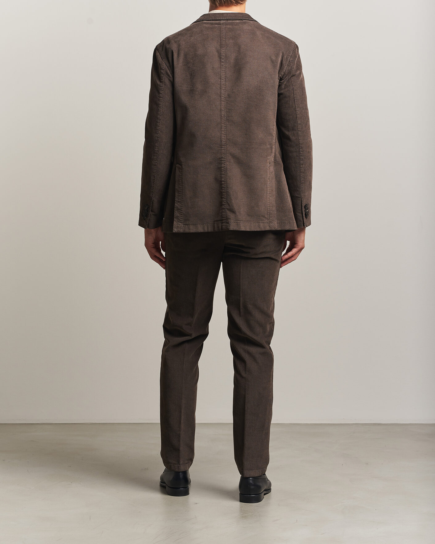 Herren | Anzüge | Boglioli | K Jacket Baby Corduroy Suit Dark Brown