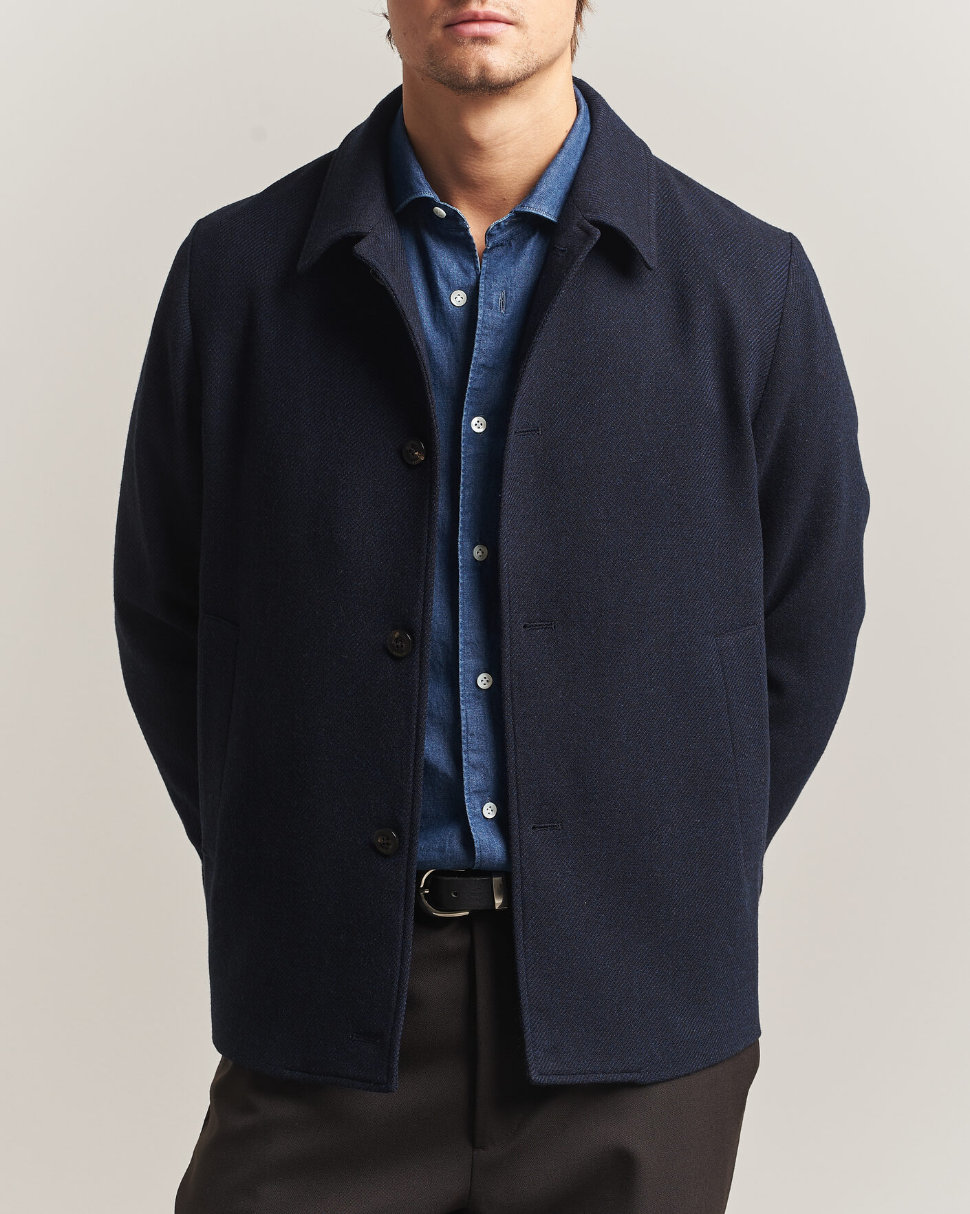 Herren | Jacken | Boglioli | Wool/Cashmere Solferino Jacket Navy
