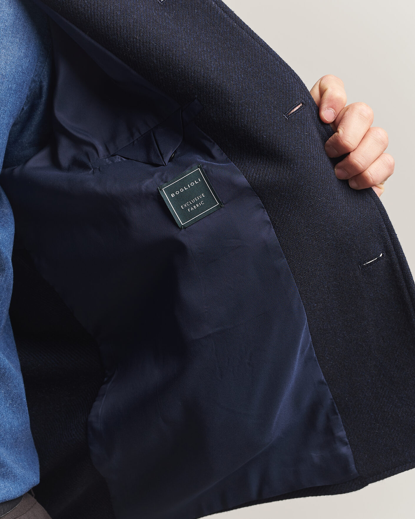 Herren | Jacken | Boglioli | Wool/Cashmere Solferino Jacket Navy