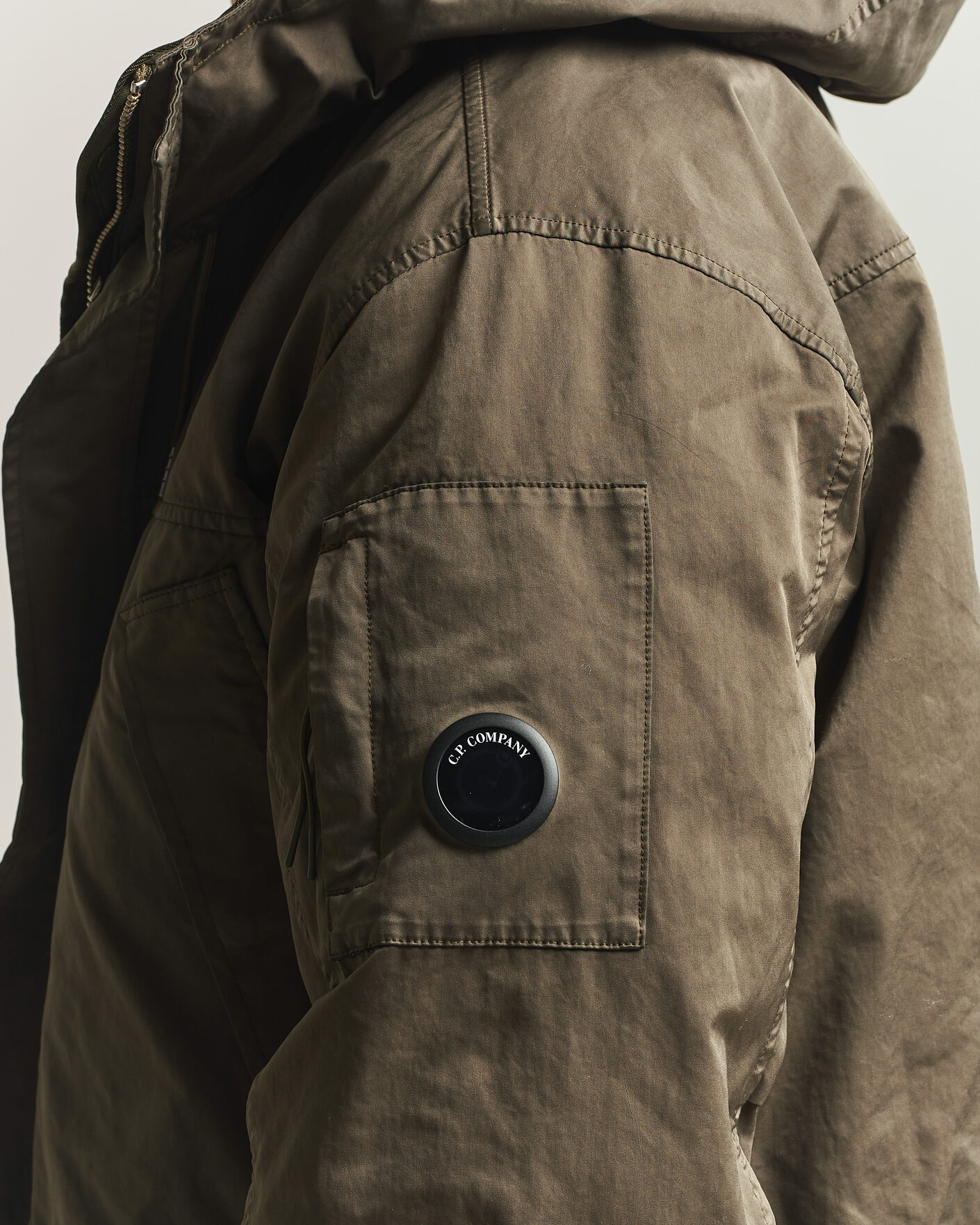 Herren | Jacken | C.P. Company | Micro Kei 2 in 1 Nylon Parka Olive