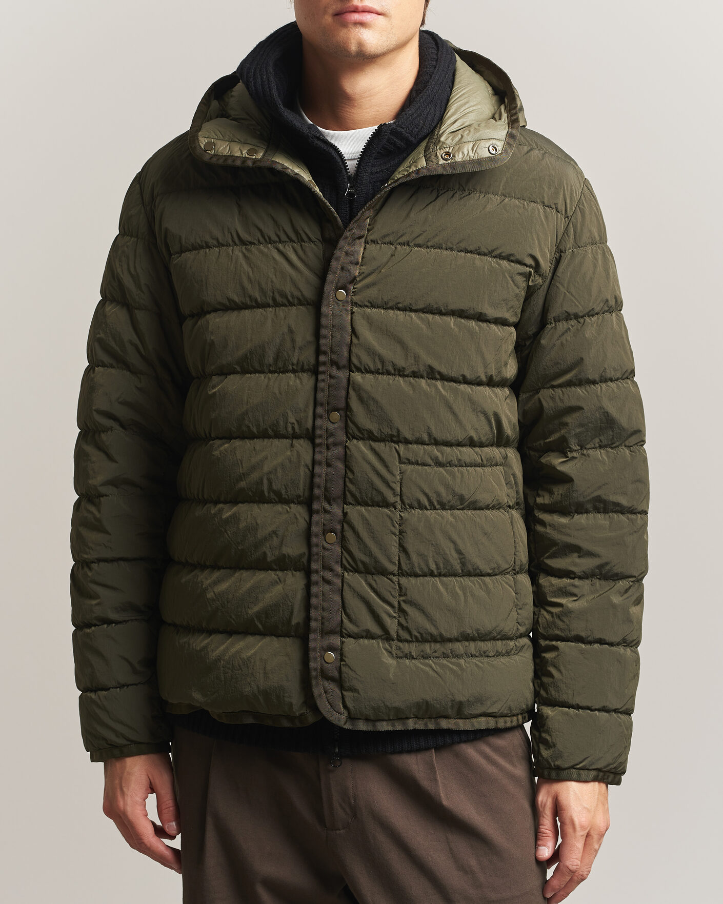 Herren | Jacken | C.P. Company | Micro Kei 2 in 1 Nylon Parka Olive