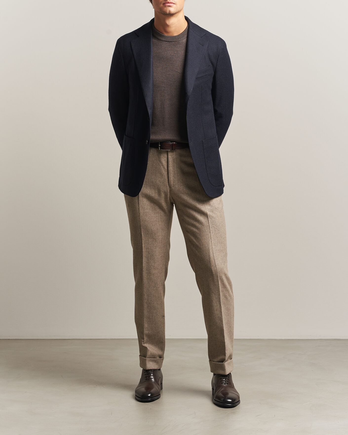 Herren | Sakkos | Caruso | Aida Wool/Cashmere Blazer Navy