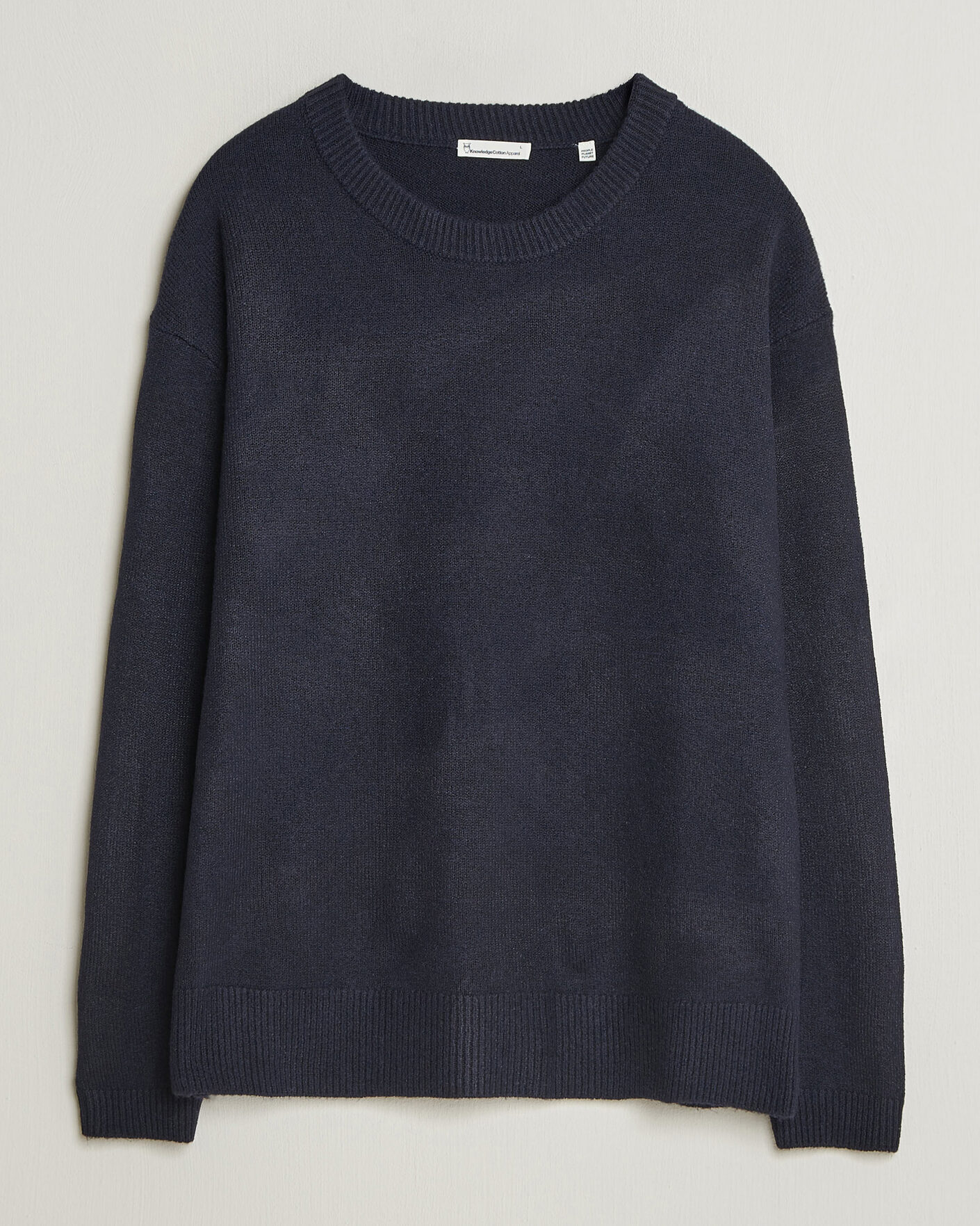 Herren | Pullover | KnowledgeCotton Apparel | Knitted Crewneck Night Sky