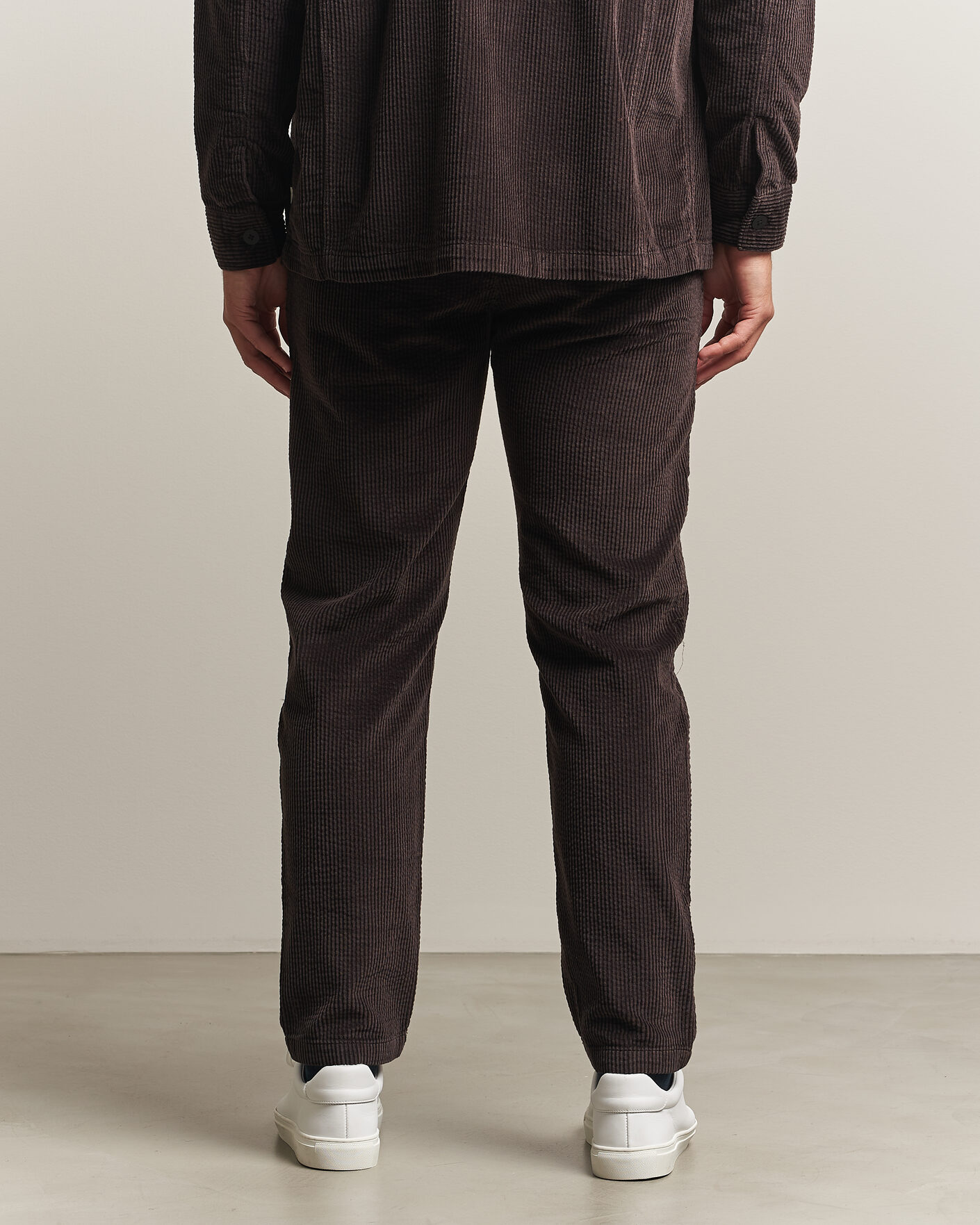 Herren | Hosen | KnowledgeCotton Apparel | Chuck Regular Cord Trousers Chocolate