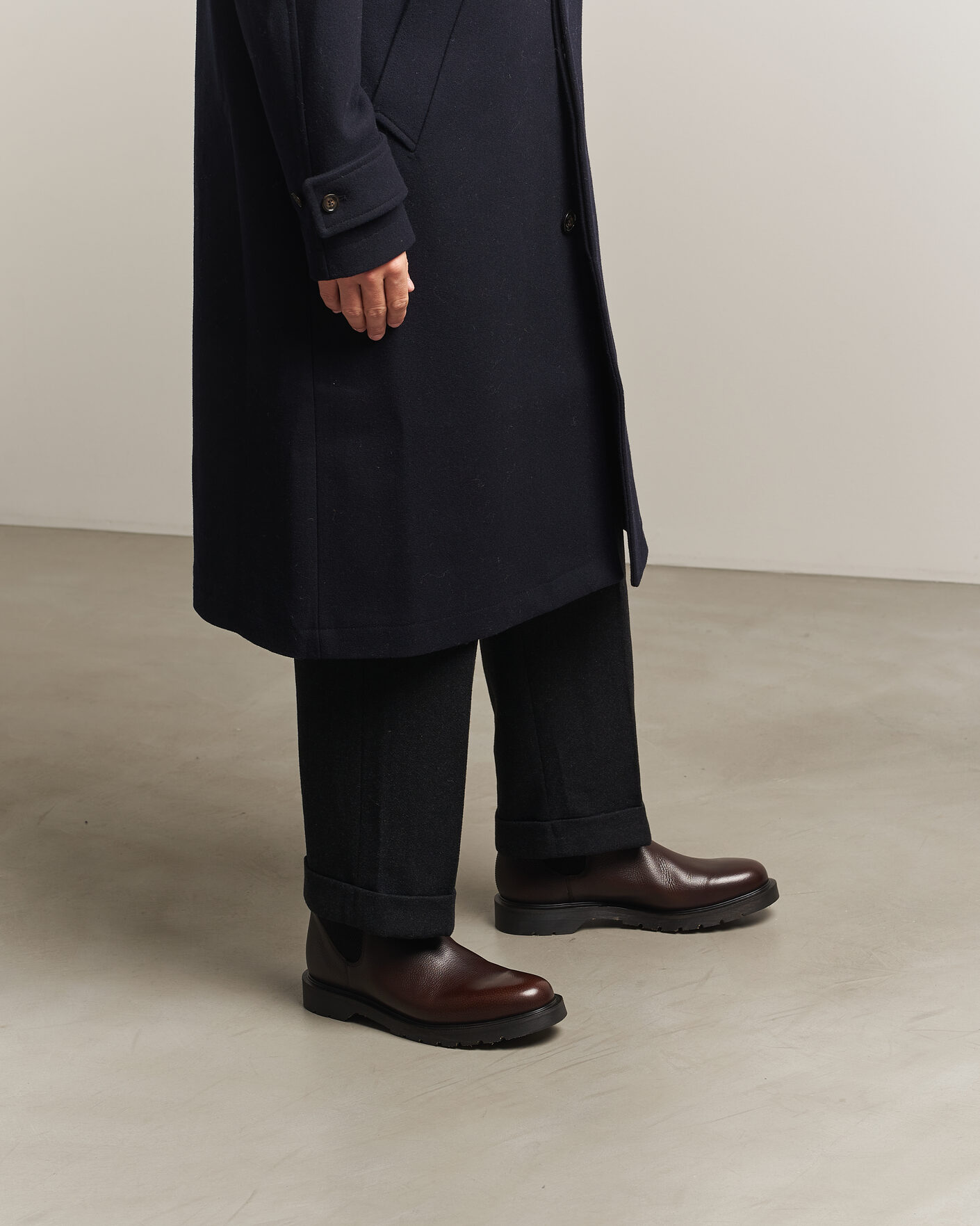 Herren | Boots | Loake 1880 | Mccauley Heat Sealed Chelsea Dark Brown